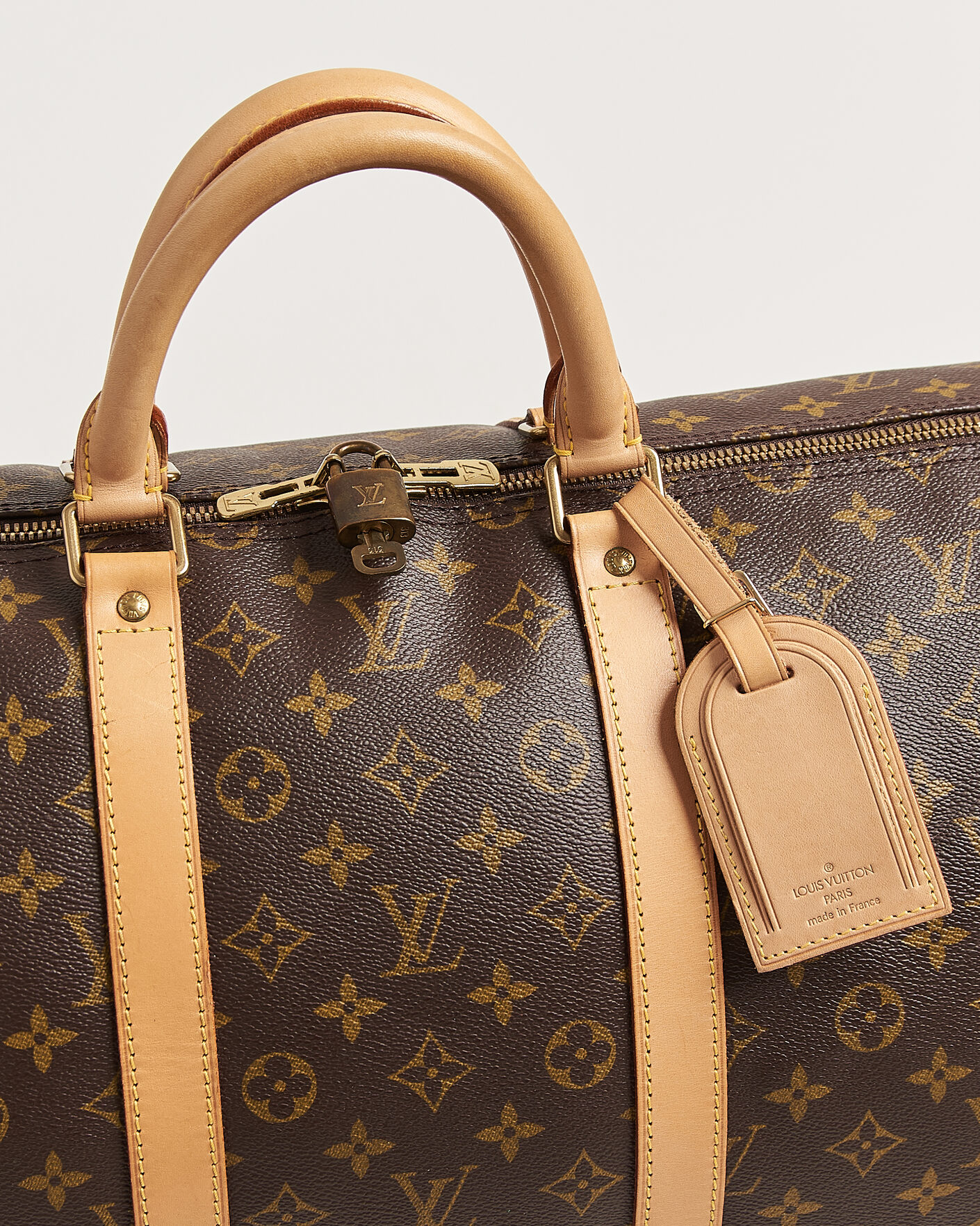 Herre | Pre-Owned & Vintage Bags | Louis Vuitton Pre-Owned | Keepall 55 Bandouliére Monogram