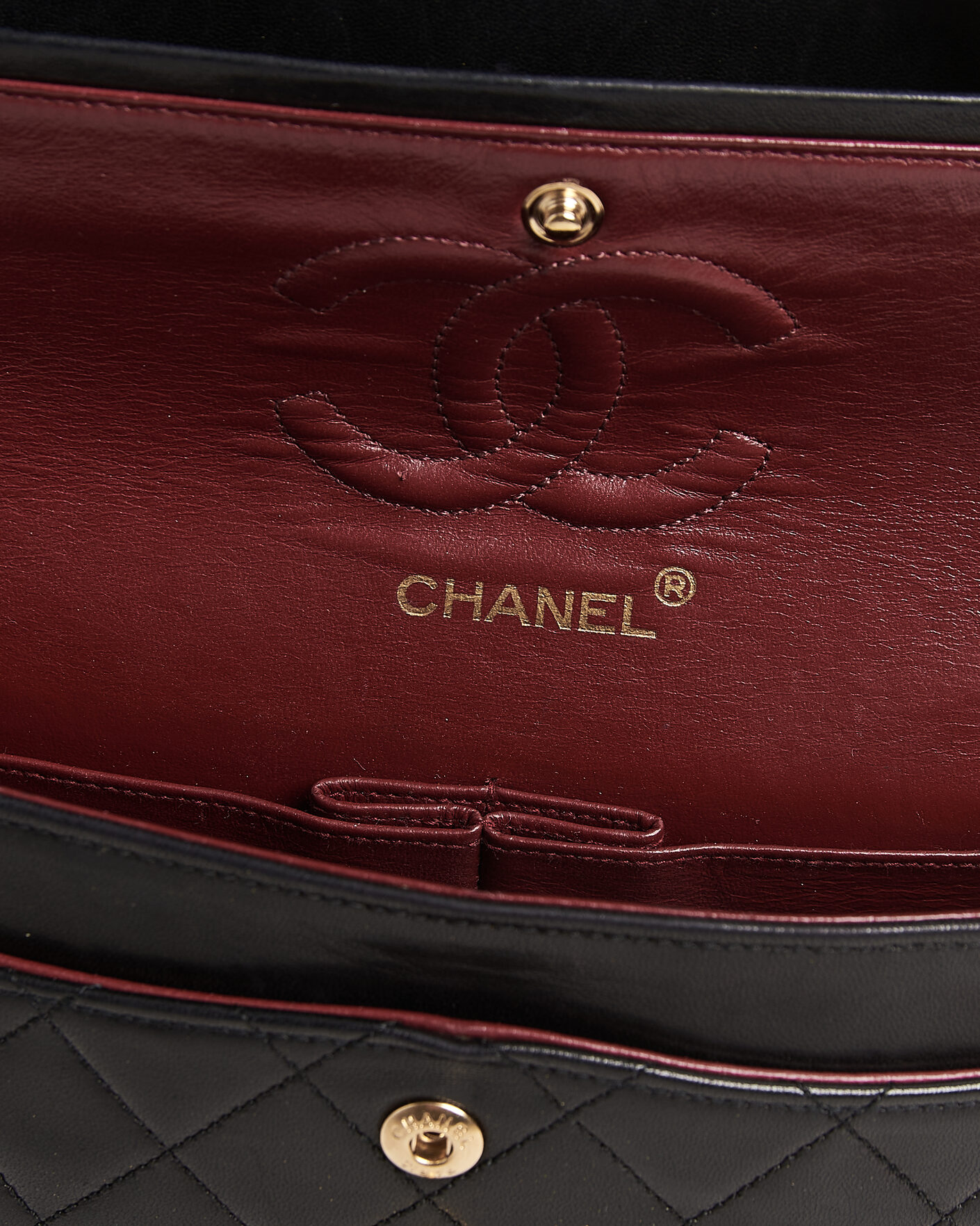 Herre | Pre-Owned & Vintage Bags | Chanel Pre-Owned | Classic Small Double Flap Bag Black