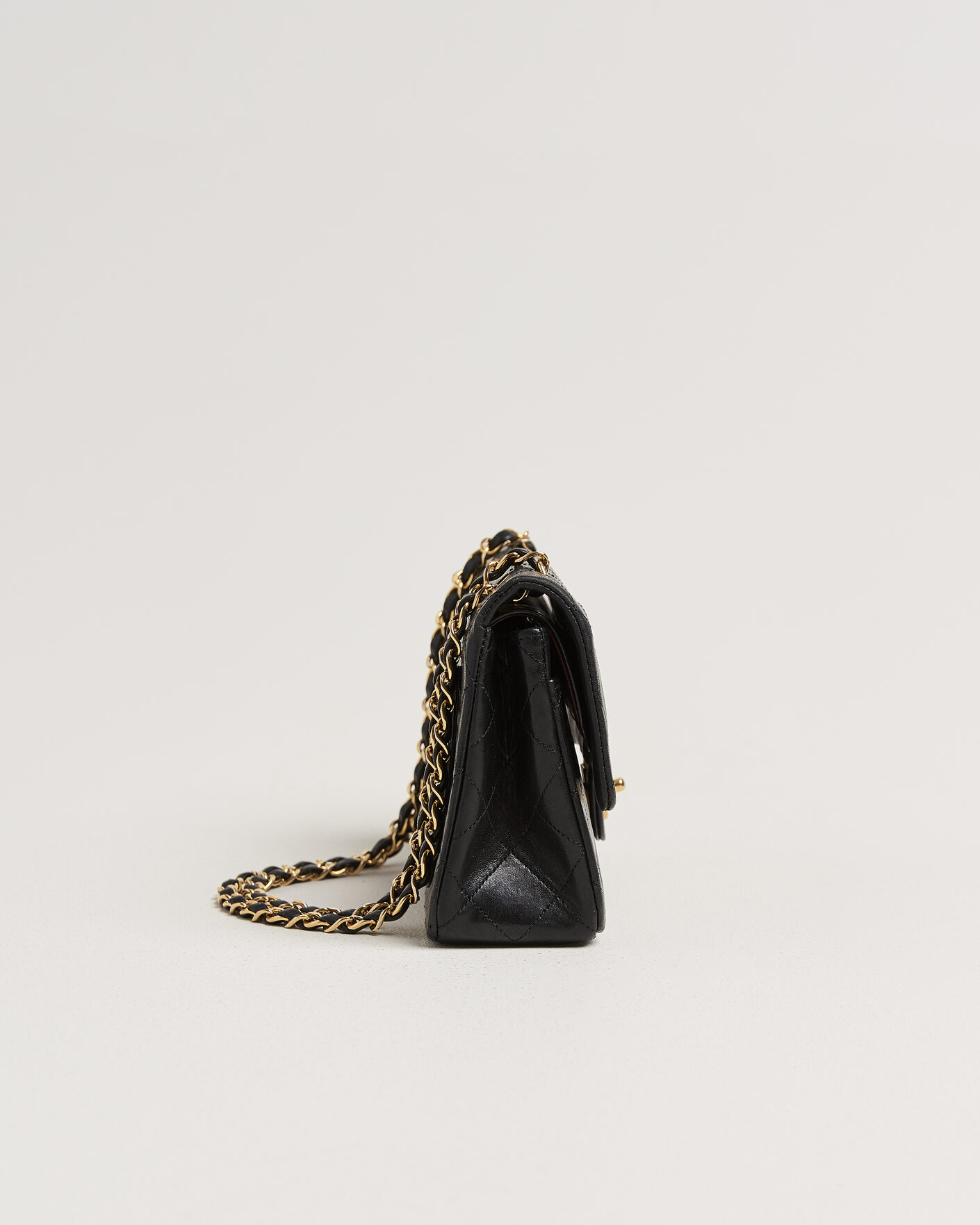 Herre | Chanel Pre-Owned Classic Small Double Flap Bag Black | Chanel Pre-Owned | Classic Small Double Flap Bag Black
