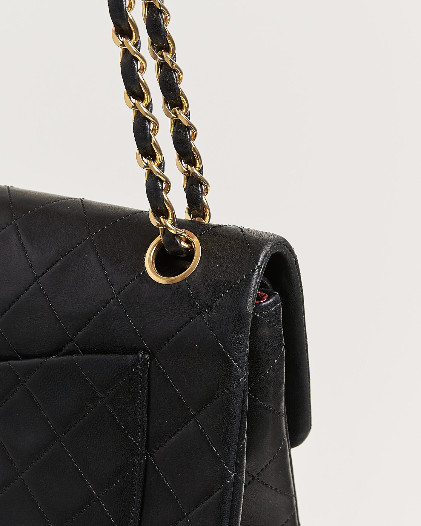 Herre | Pre-Owned & Vintage Bags | Chanel Pre-Owned | Classic Small Double Flap Bag Black