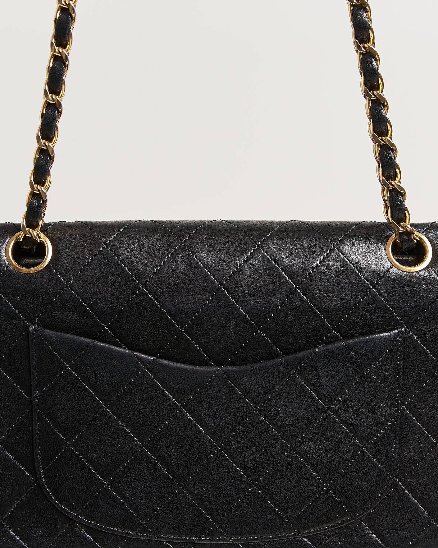 Herre | Pre-Owned & Vintage Bags | Chanel Pre-Owned | Classic Small Double Flap Bag Black