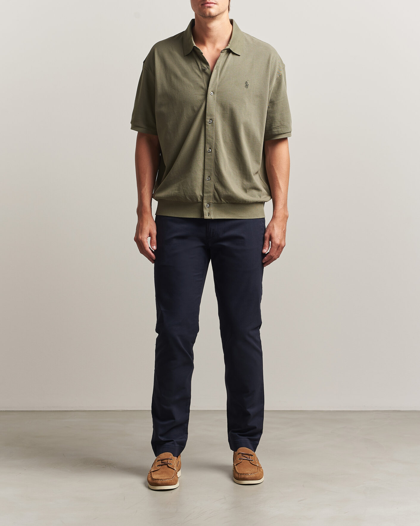 Herre | Bukser | Polo Ralph Lauren | Greenwich Slim Fit Stretch Chinos Aviator Navy