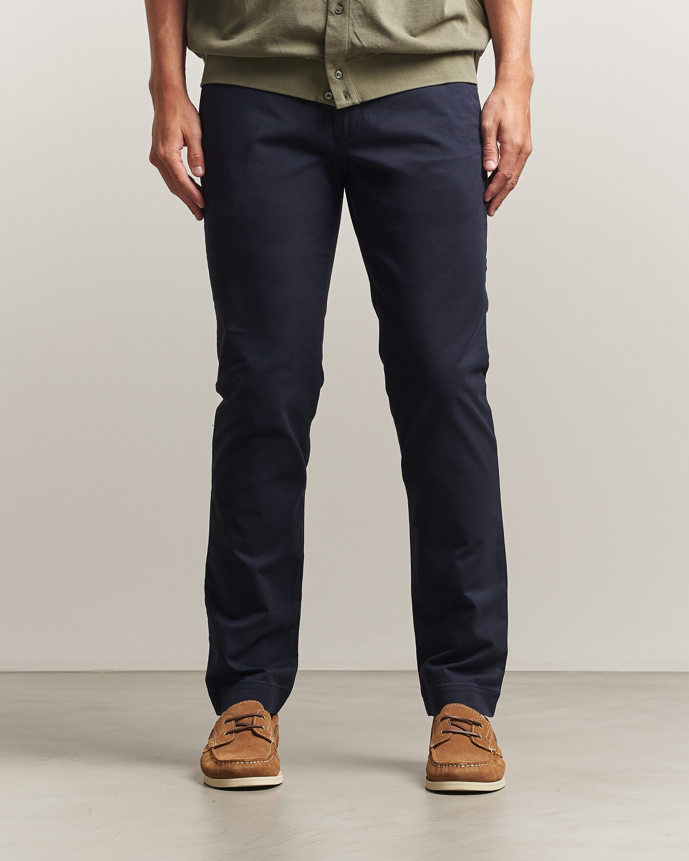 Herre | Bukser | Polo Ralph Lauren | Greenwich Slim Fit Stretch Chinos Aviator Navy