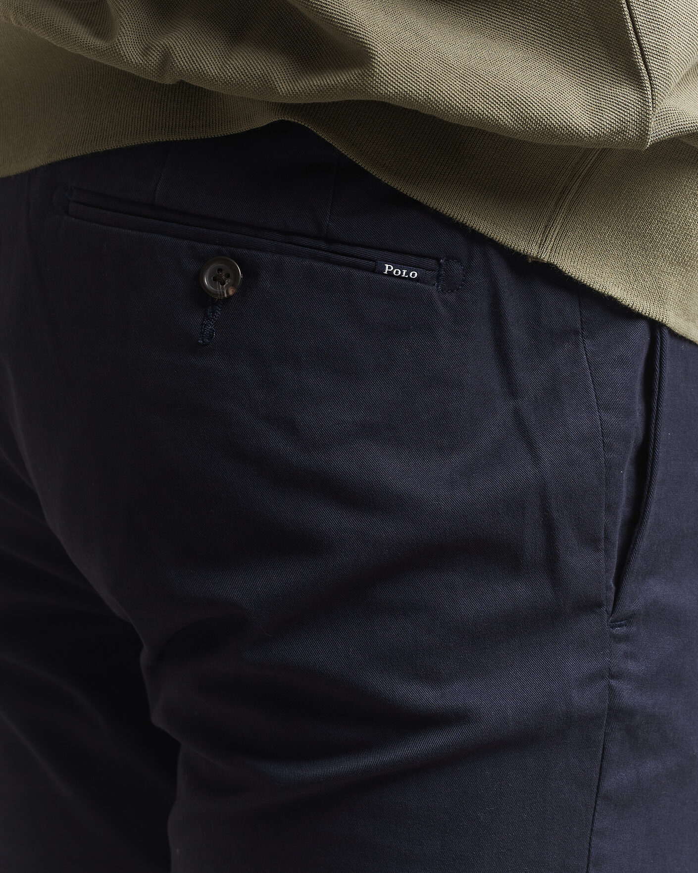 Herre | Bukser | Polo Ralph Lauren | Greenwich Slim Fit Stretch Chinos Aviator Navy