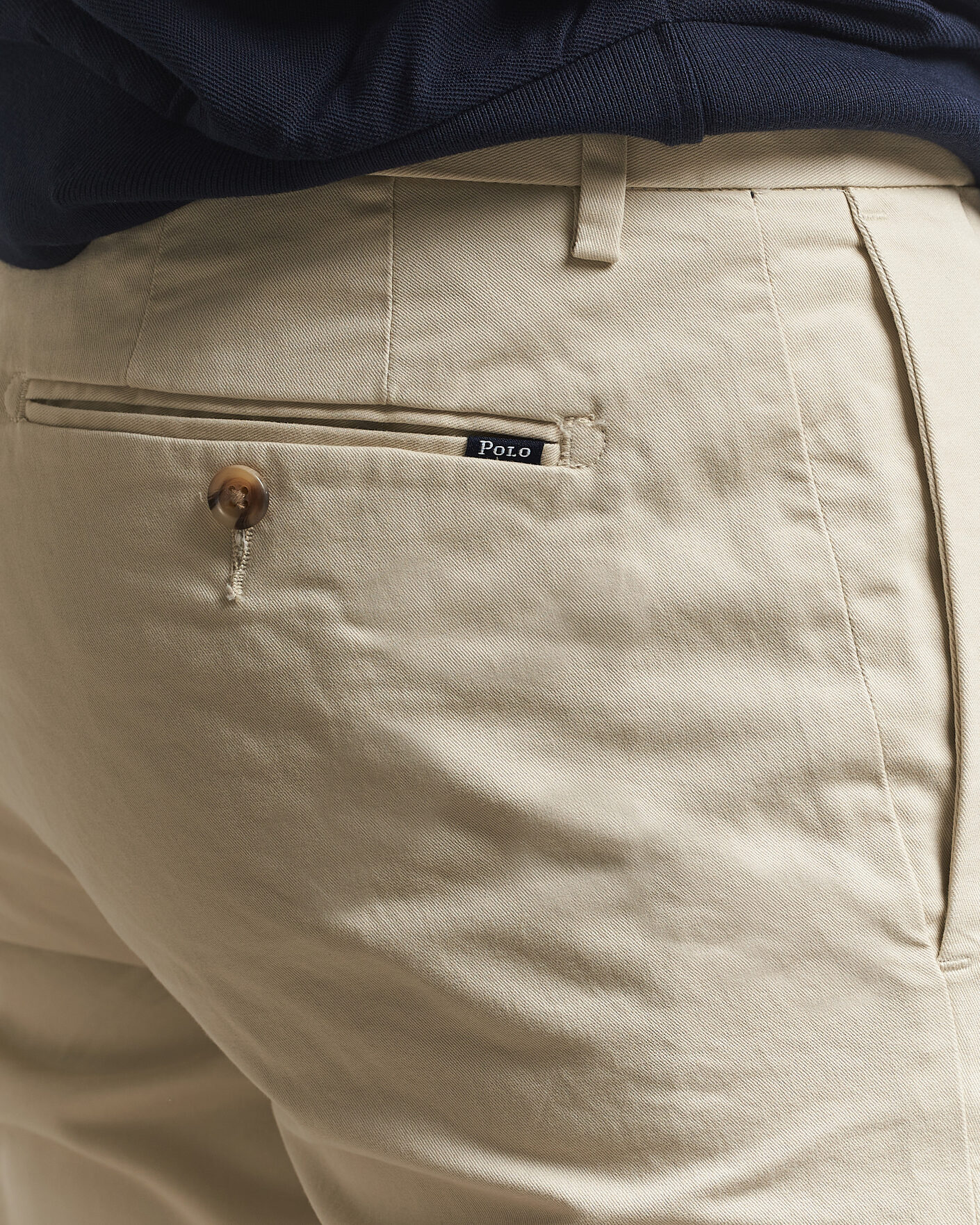 Herre | Bukser | Polo Ralph Lauren | Greenwich Slim Fit Stretch Chinos Basic Sand