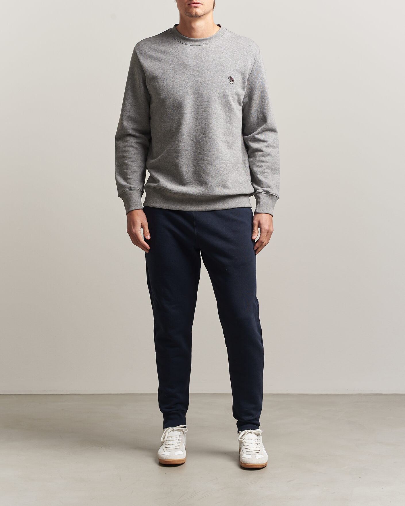 Herre | Bukser | PS Paul Smith | Zebra Organic Cotton Sweatpants Navy
