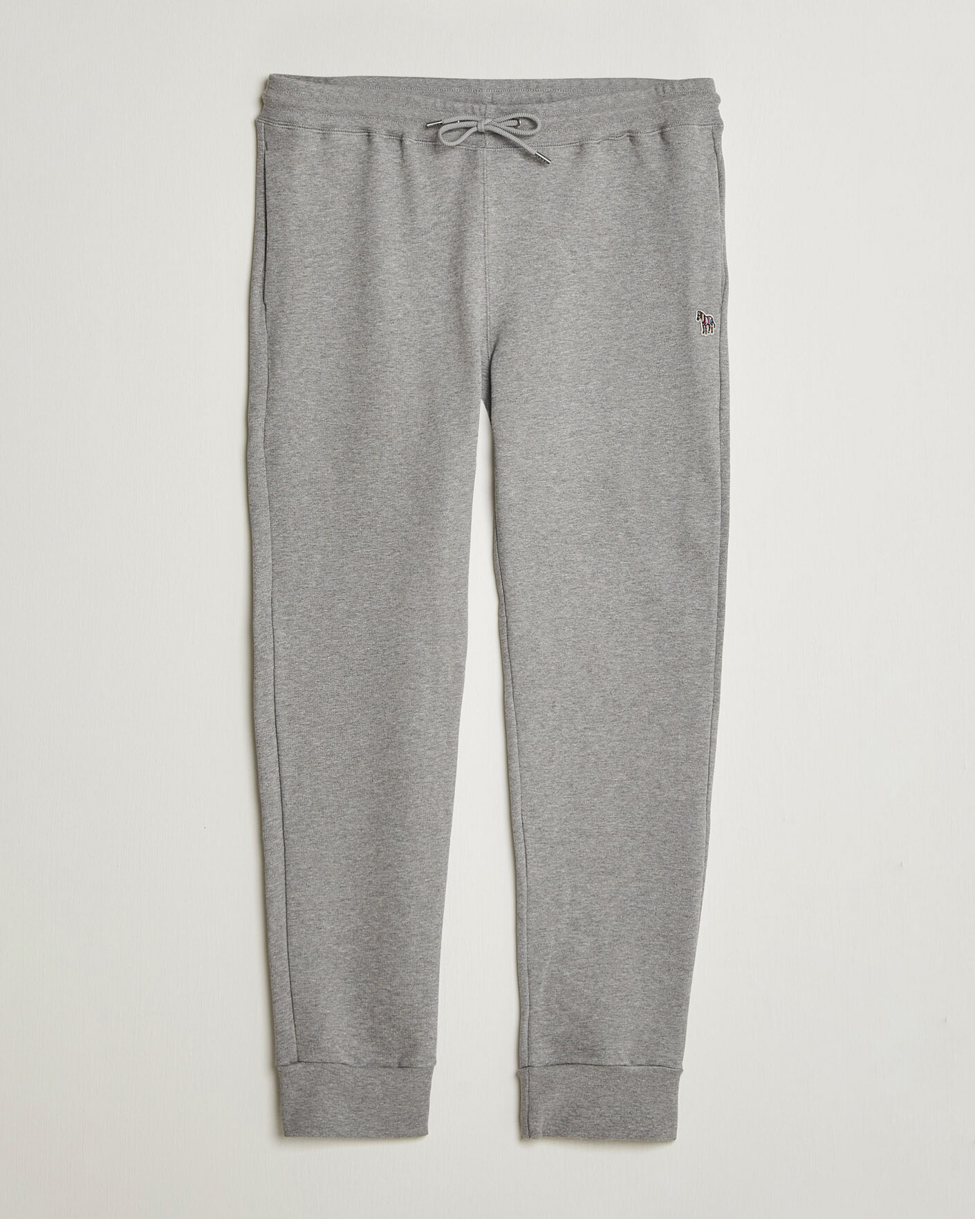 Herre | Bukser | PS Paul Smith | Zebra Organic Cotton Sweatpants Grey Melange