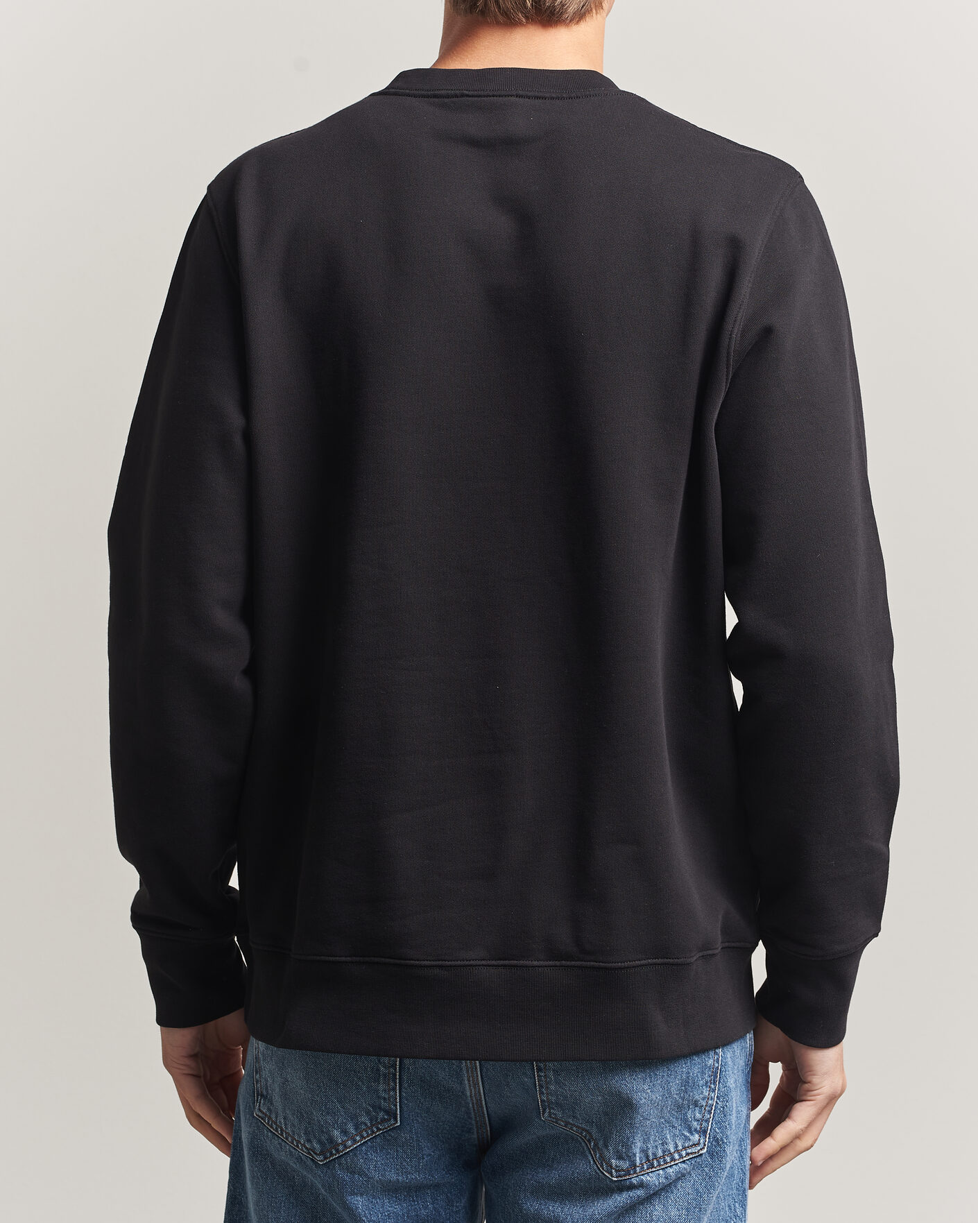 Herre | Trøjer | PS Paul Smith | In A Row Crew Neck Sweatshirt Black