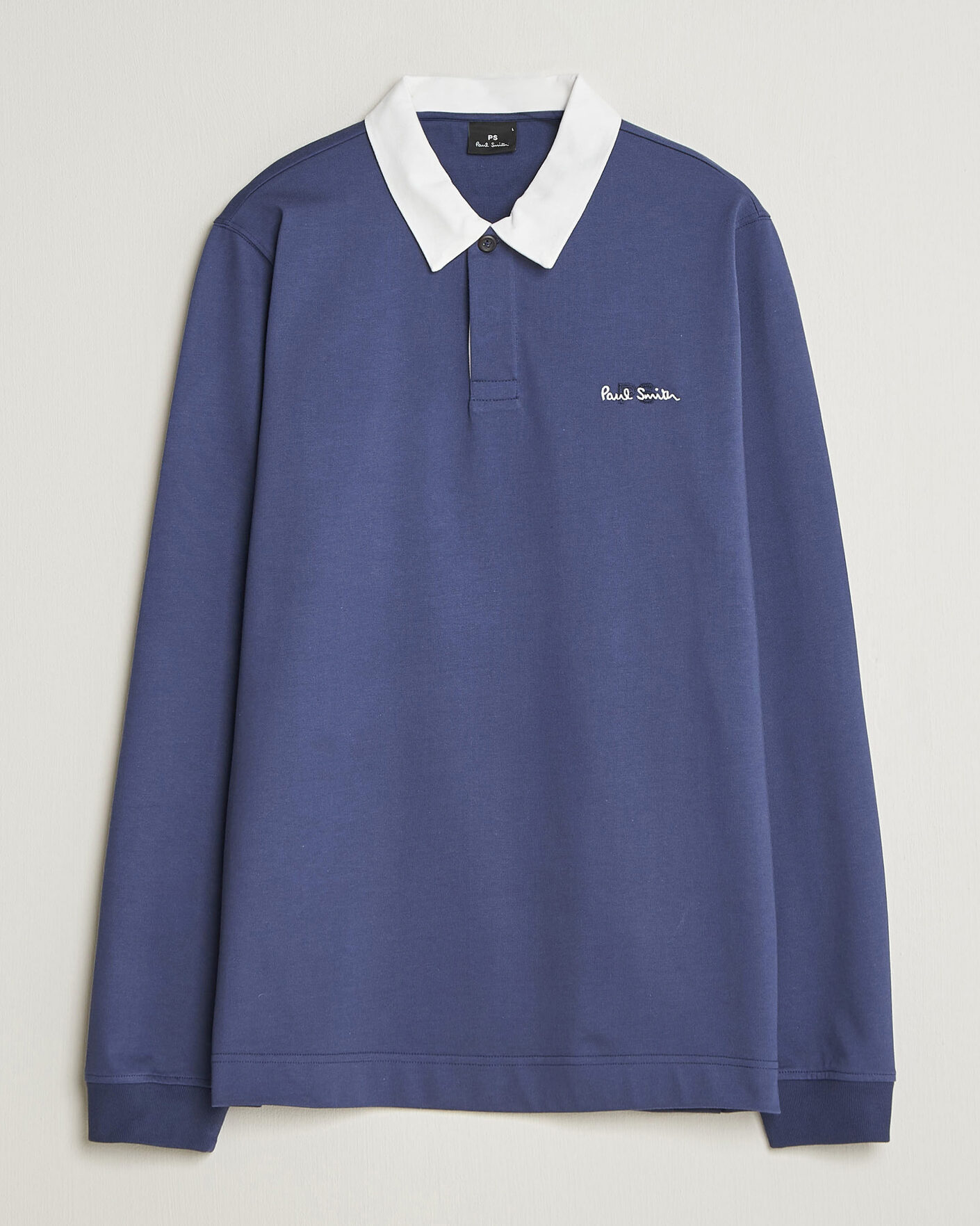 Herre | Trøjer | PS Paul Smith | Organic Cotton Rugger Blue