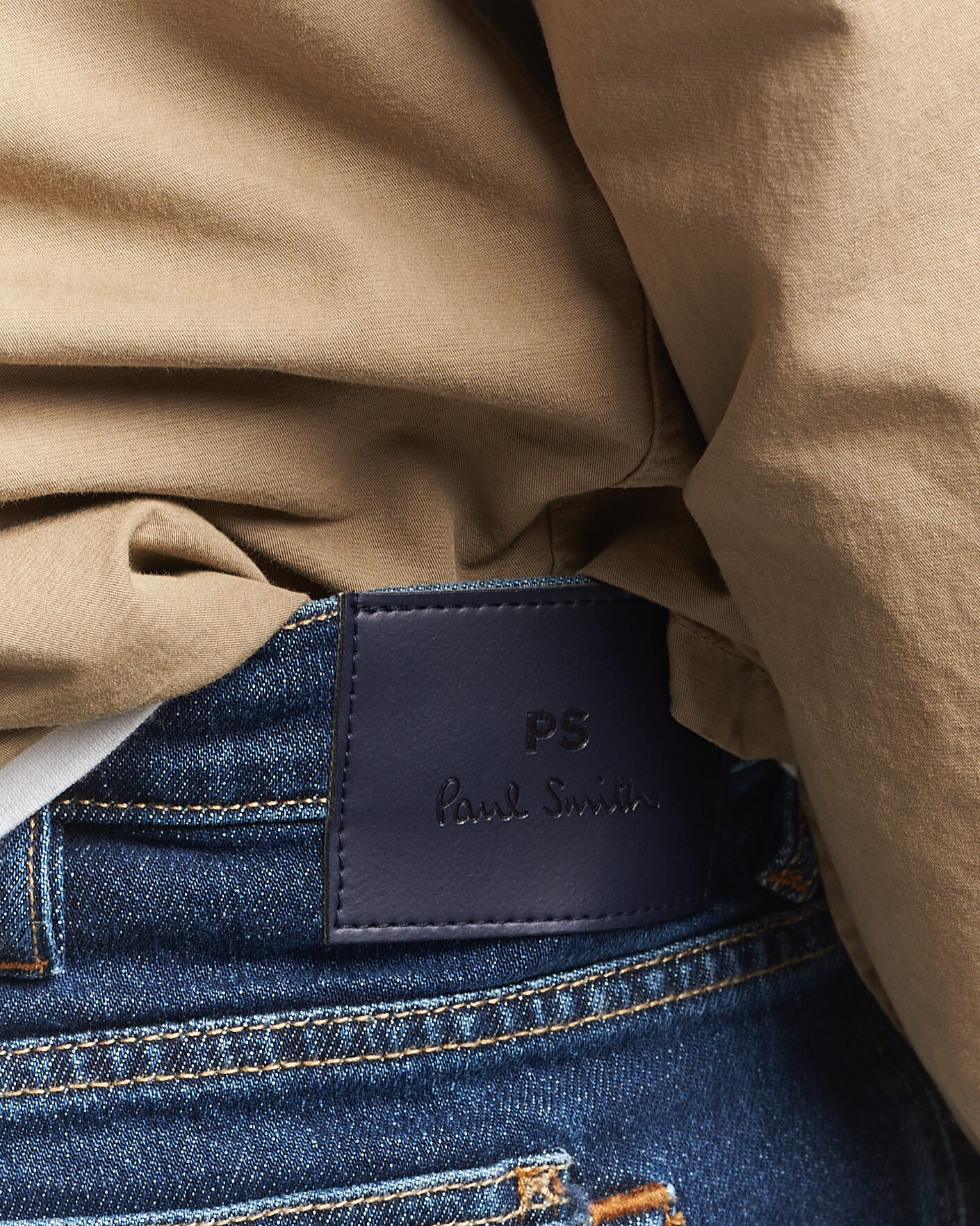 Herre | Jeans | PS Paul Smith | Relaxed Tapered Fit Jeans Dark Blue