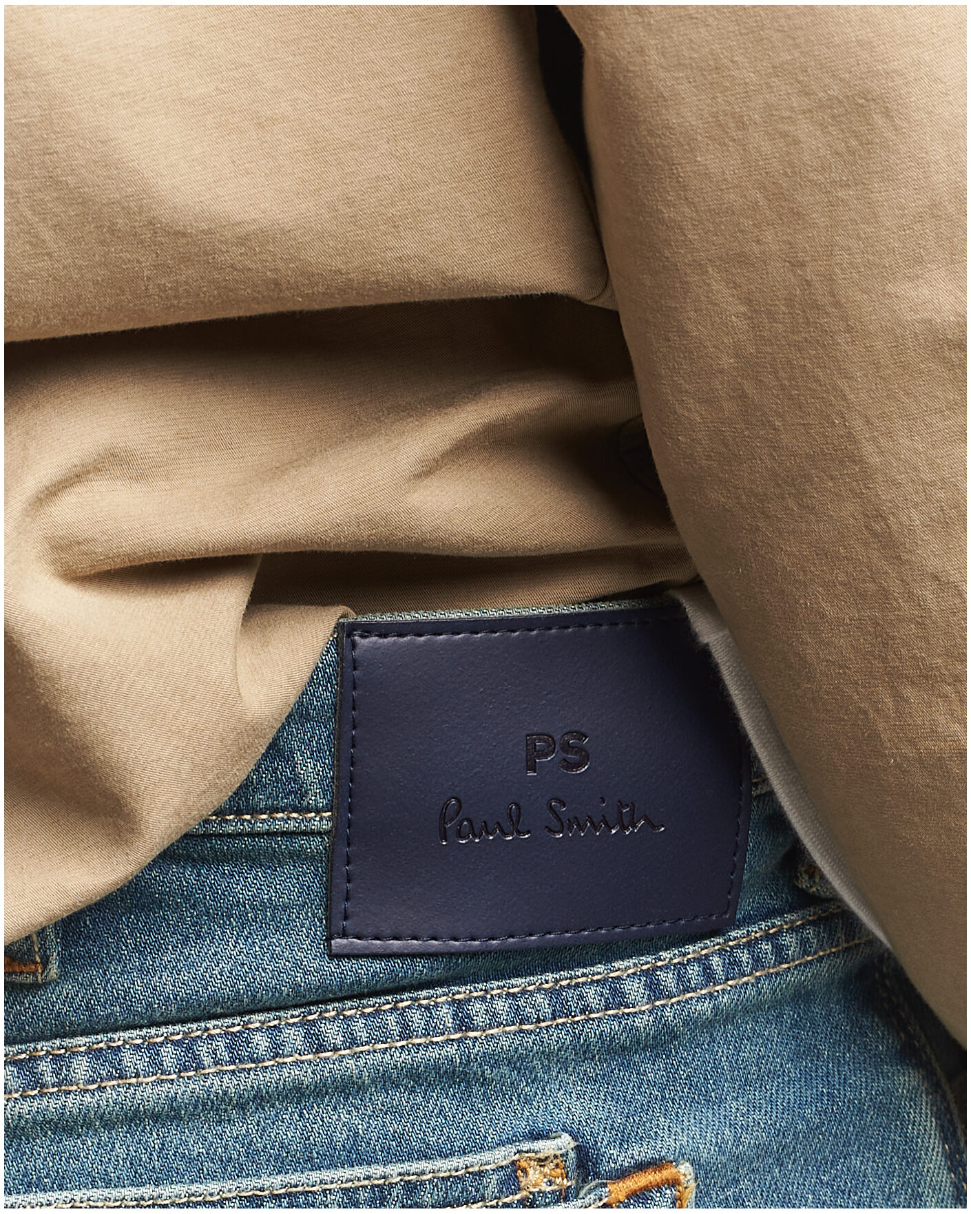 Herre | Jeans | PS Paul Smith | Relaxed Tapered Fit Jeans Vintage Blue