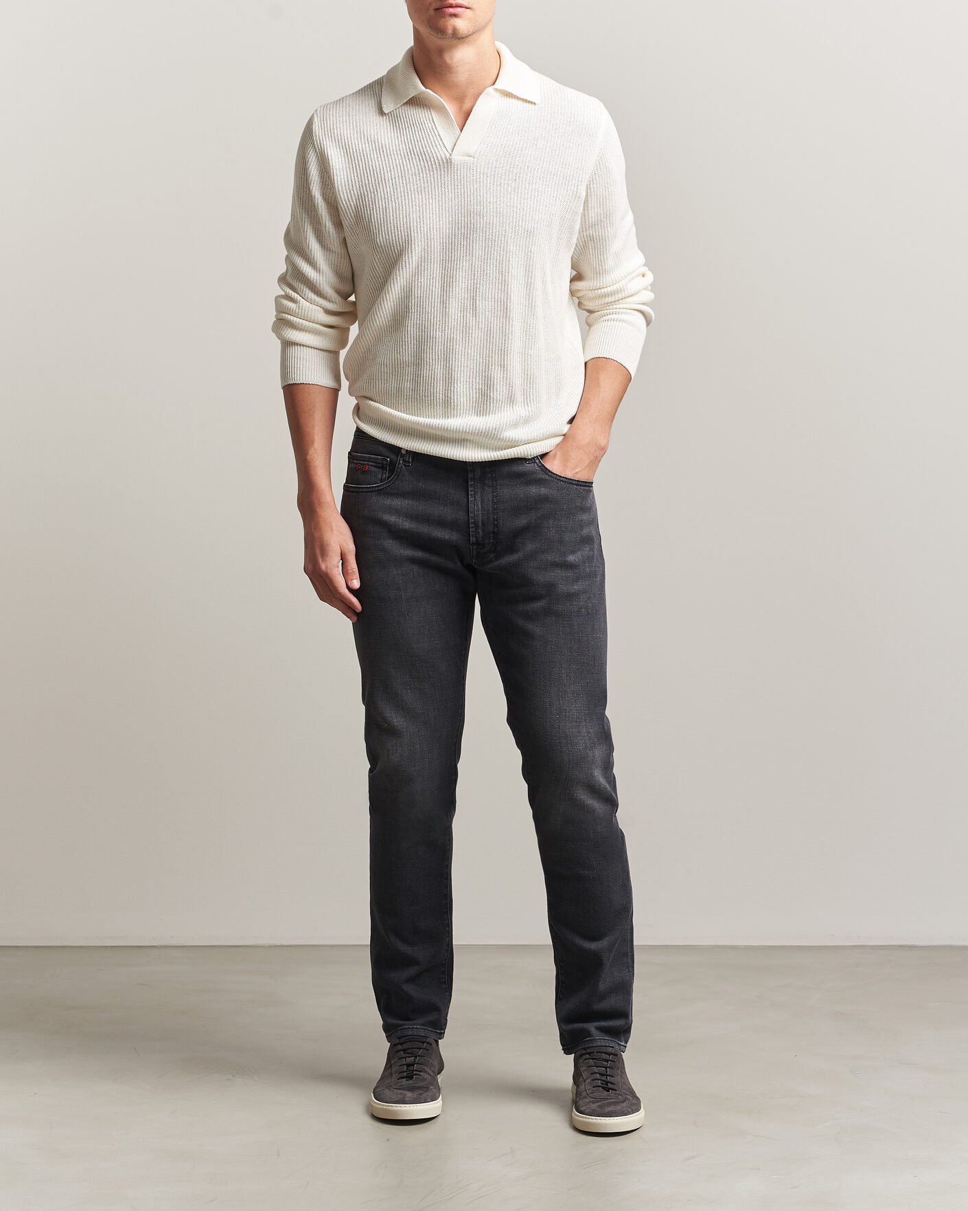 Herre | Jeans | Tramarossa | Michelangelo Stretch Relax Jeans Carbon Grey