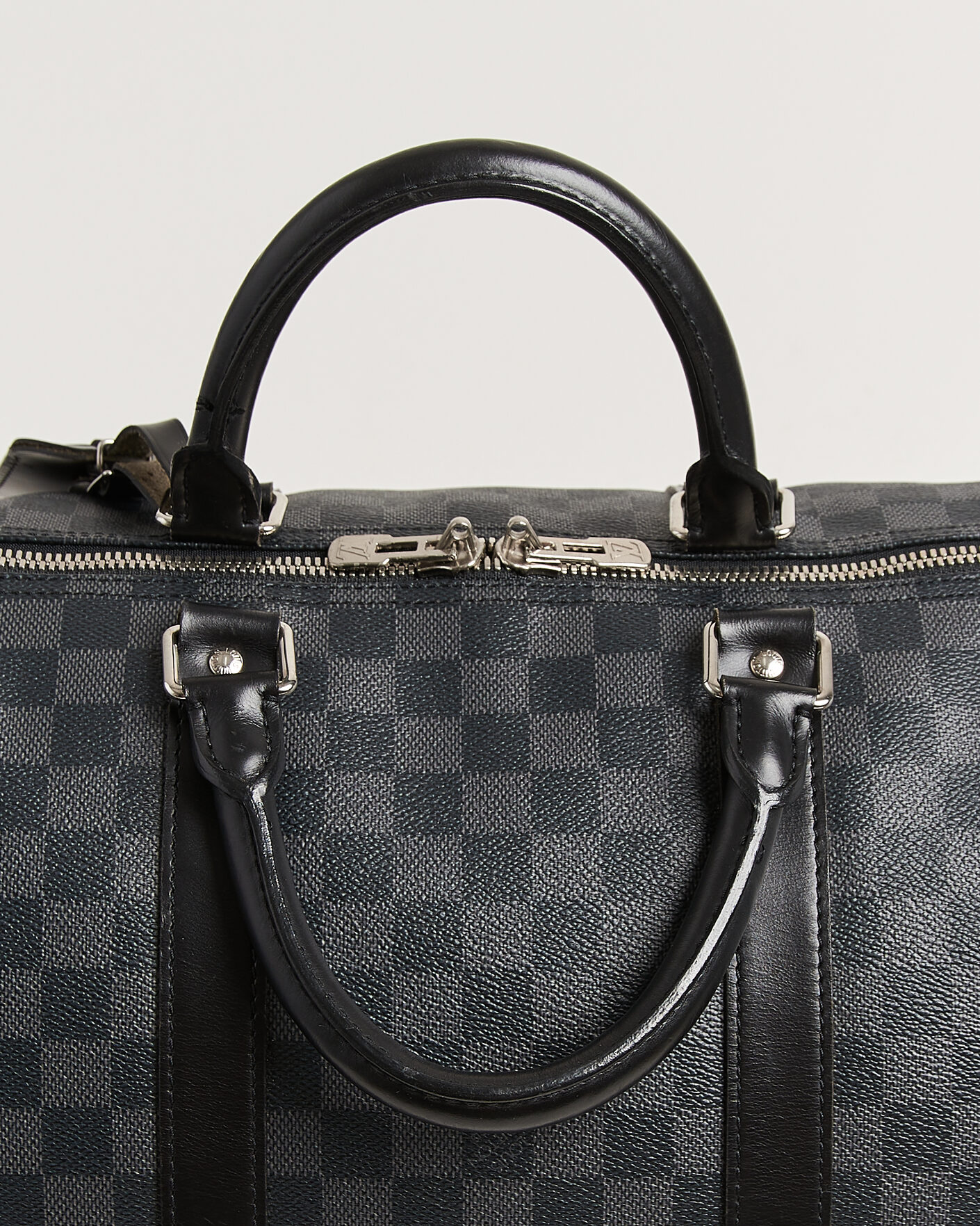 Herre | Pre-Owned & Vintage Bags | Louis Vuitton Pre-Owned | Keepall 55 Bandouliére Damier Graphite