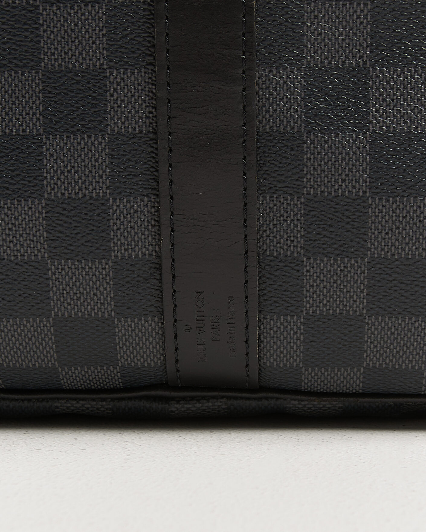 Herre | Pre-Owned & Vintage Bags | Louis Vuitton Pre-Owned | Keepall 55 Bandouliére Damier Graphite
