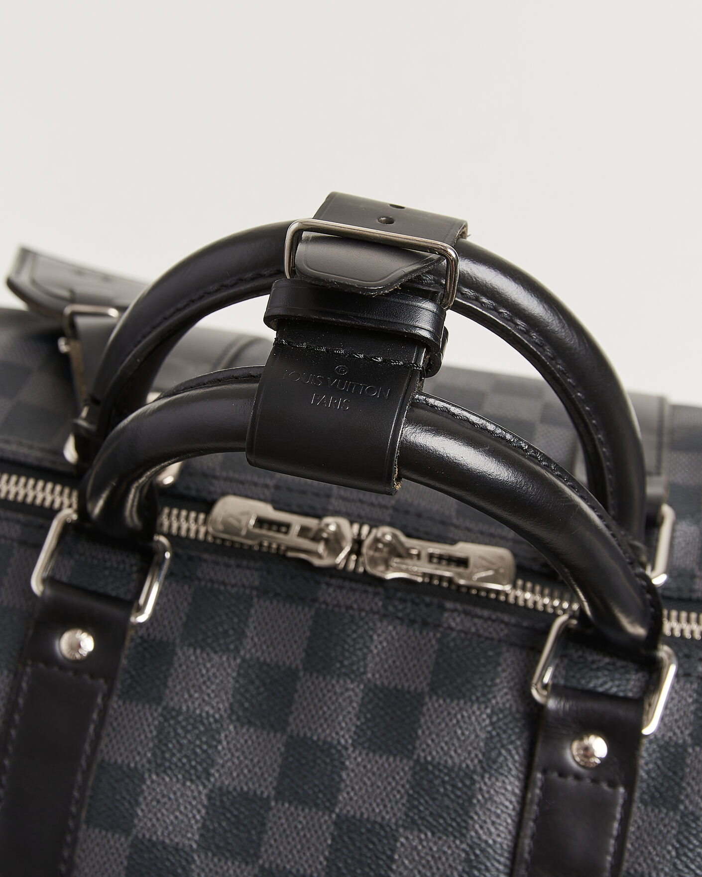 Herre | Pre-Owned & Vintage Bags | Louis Vuitton Pre-Owned | Keepall 55 Bandouliére Damier Graphite