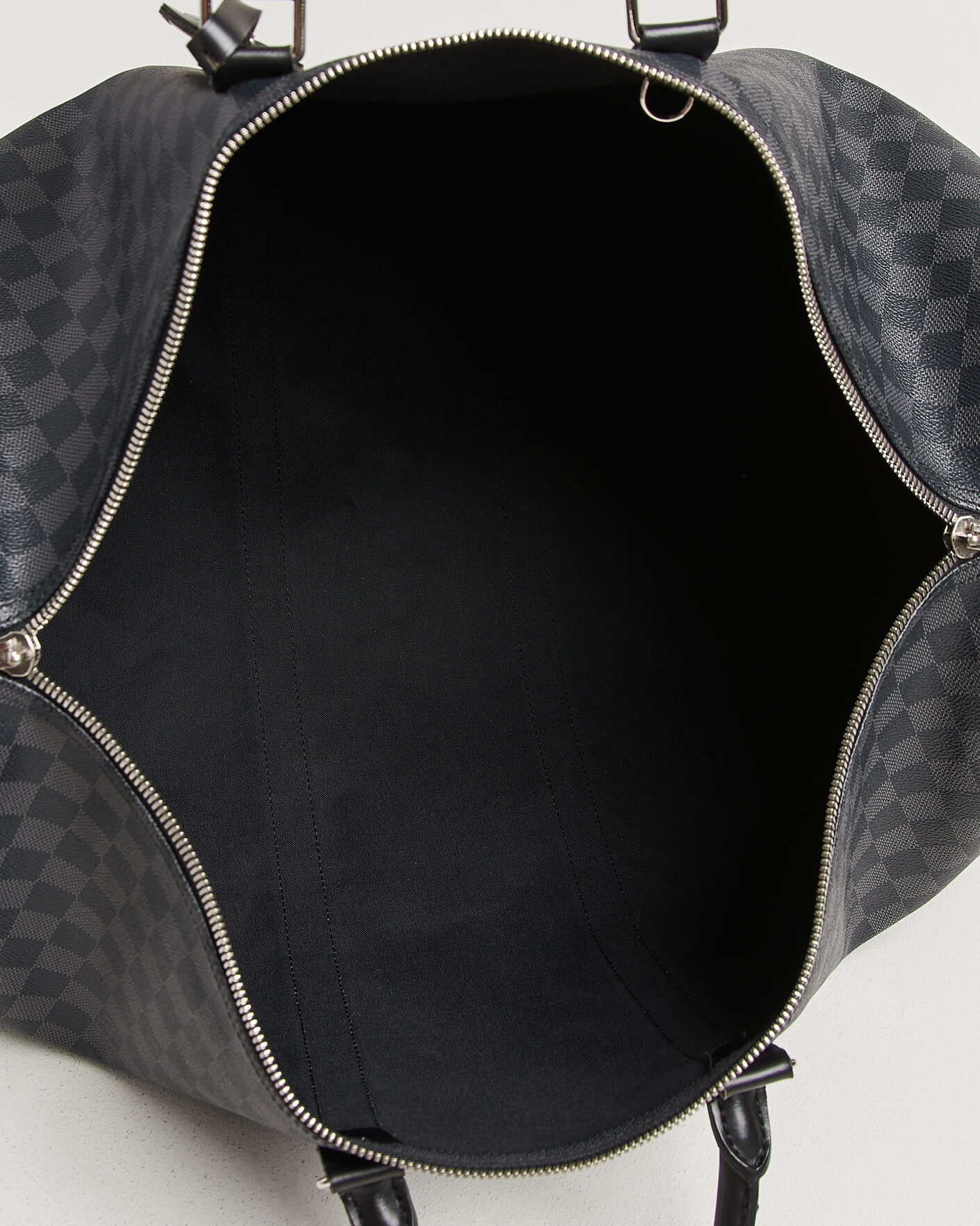 Herre | Pre-Owned & Vintage Bags | Louis Vuitton Pre-Owned | Keepall 55 Bandouliére Damier Graphite