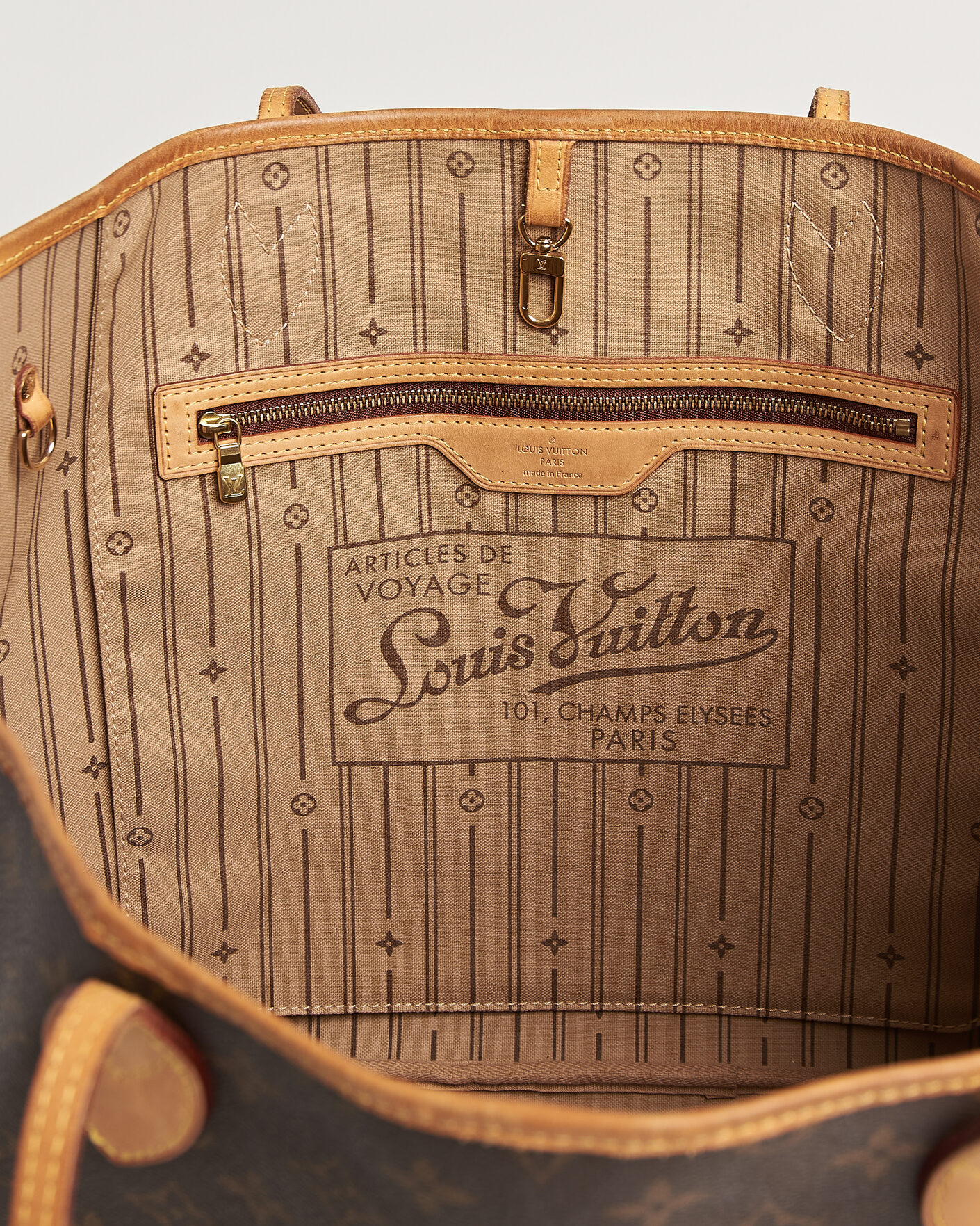 Herre | Pre-Owned & Vintage Bags | Louis Vuitton Pre-Owned | Neverfull GM Monogram
