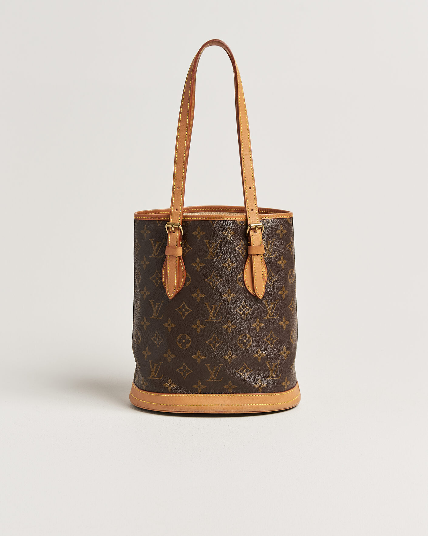 Herre | Pre-Owned & Vintage Bags | Louis Vuitton Pre-Owned | Bucket PM Bag Monogram