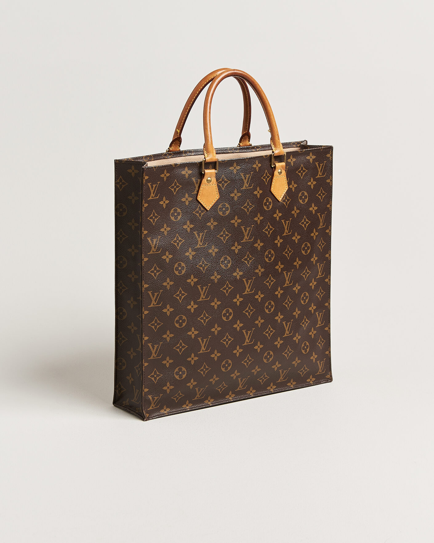 Herre | Pre-Owned & Vintage Bags | Louis Vuitton Pre-Owned | Sac Plat Bag Monogram