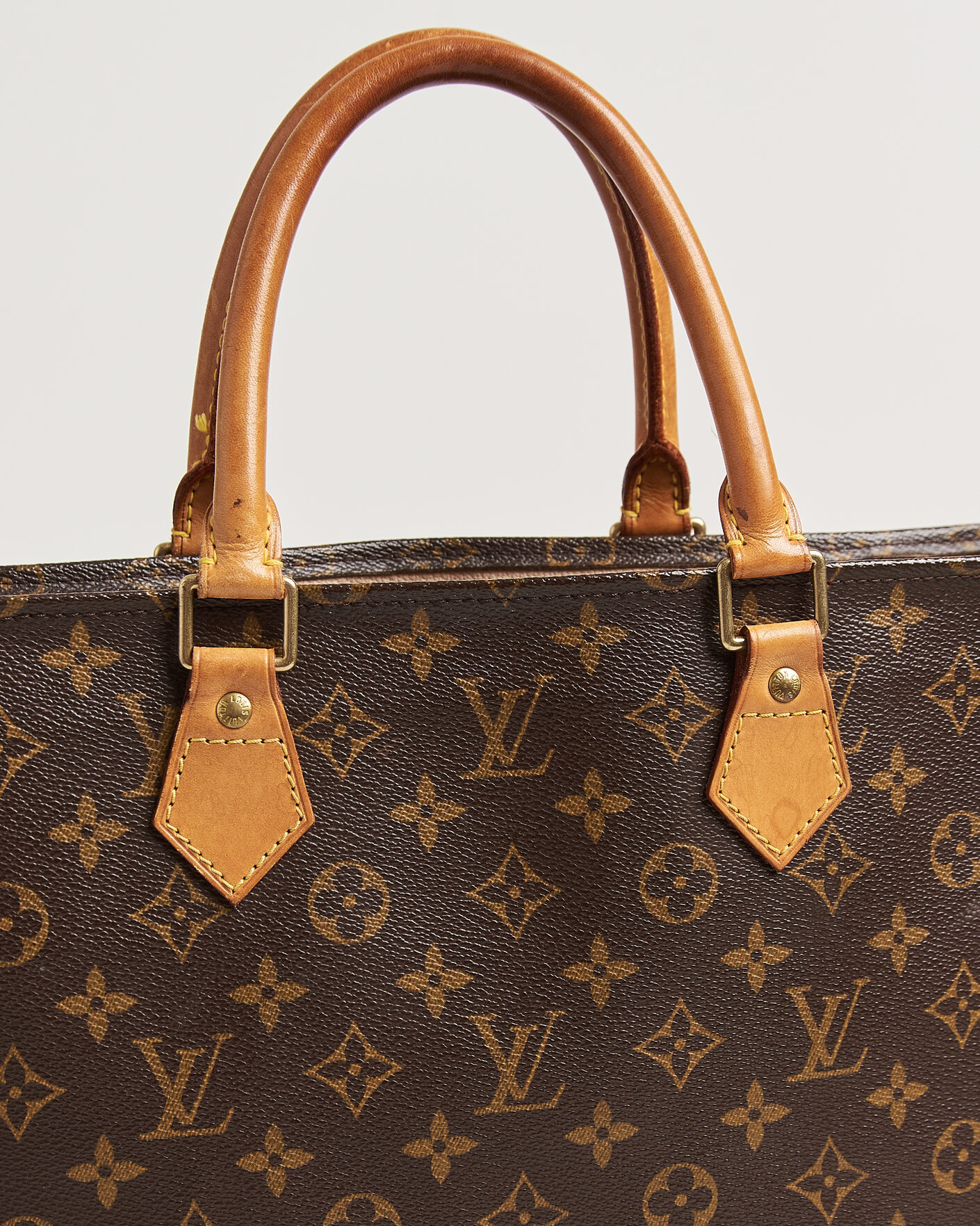 Herre | Pre-Owned & Vintage Bags | Louis Vuitton Pre-Owned | Sac Plat Bag Monogram