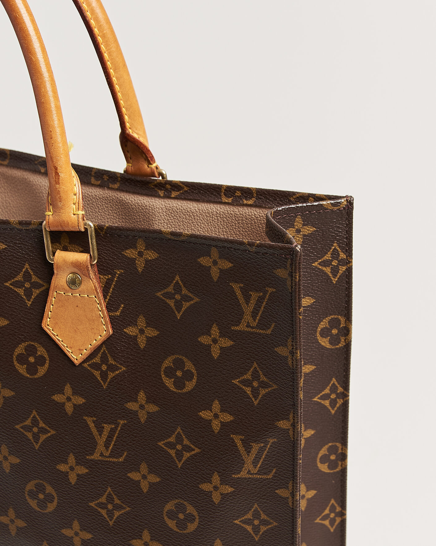Herre | Pre-Owned & Vintage Bags | Louis Vuitton Pre-Owned | Sac Plat Bag Monogram