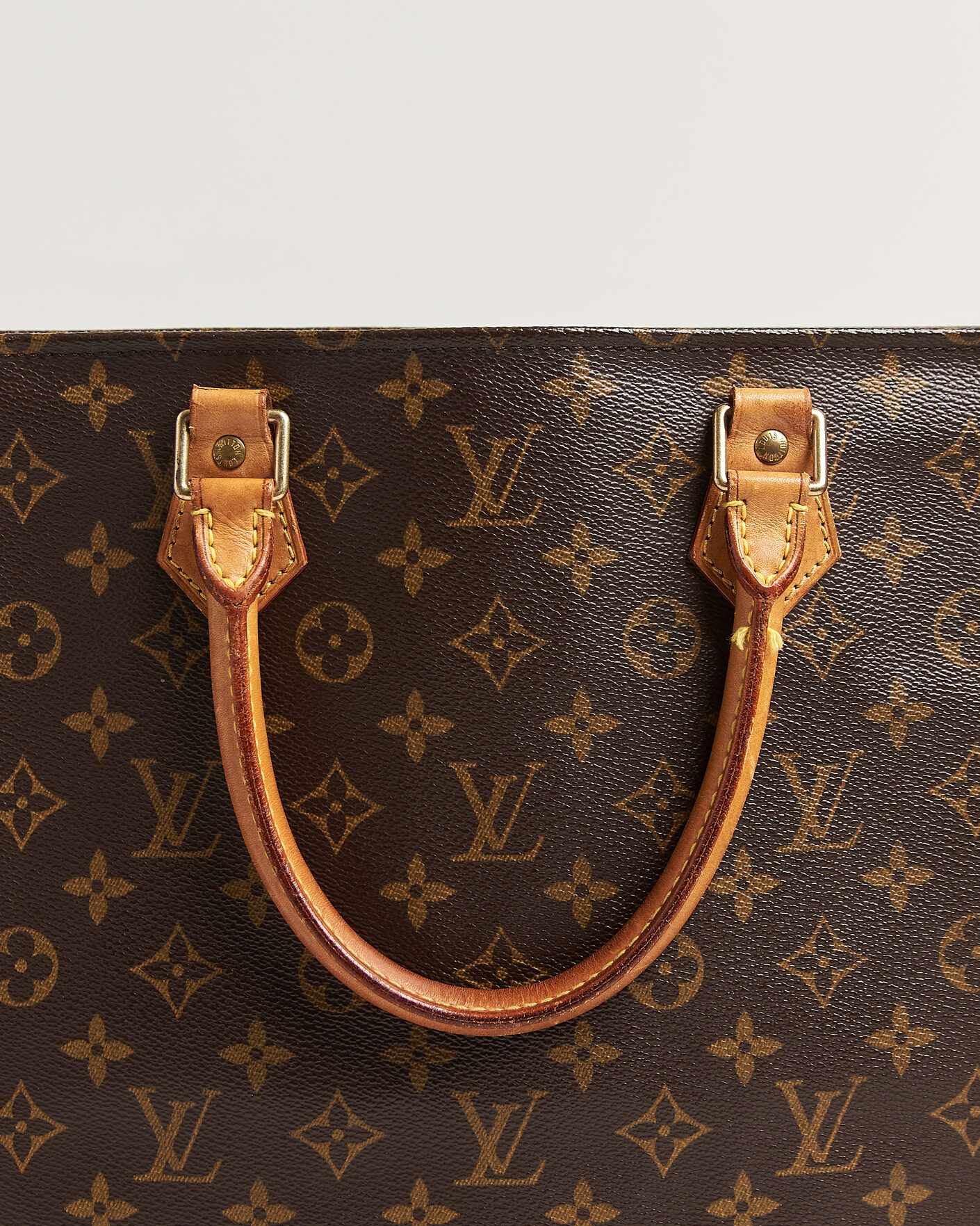 Herre | Pre-Owned & Vintage Bags | Louis Vuitton Pre-Owned | Sac Plat Bag Monogram