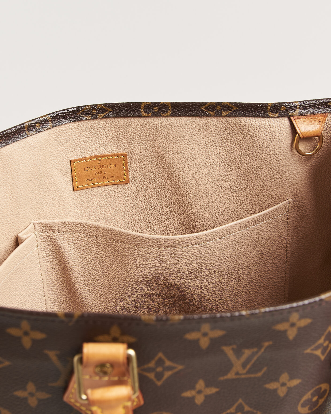 Herre | Pre-Owned & Vintage Bags | Louis Vuitton Pre-Owned | Sac Plat Bag Monogram
