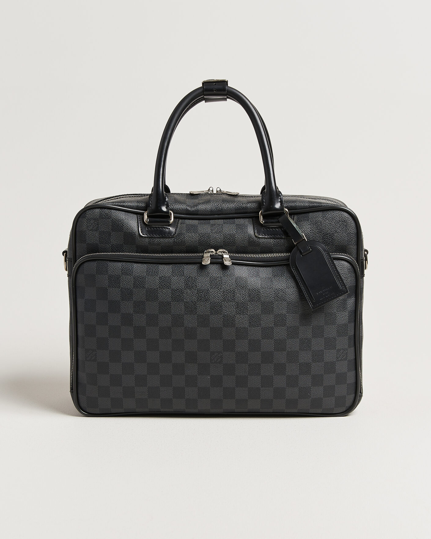 Herre | Pre-Owned & Vintage Bags | Louis Vuitton Pre-Owned | Agal Bag Damier Graphite