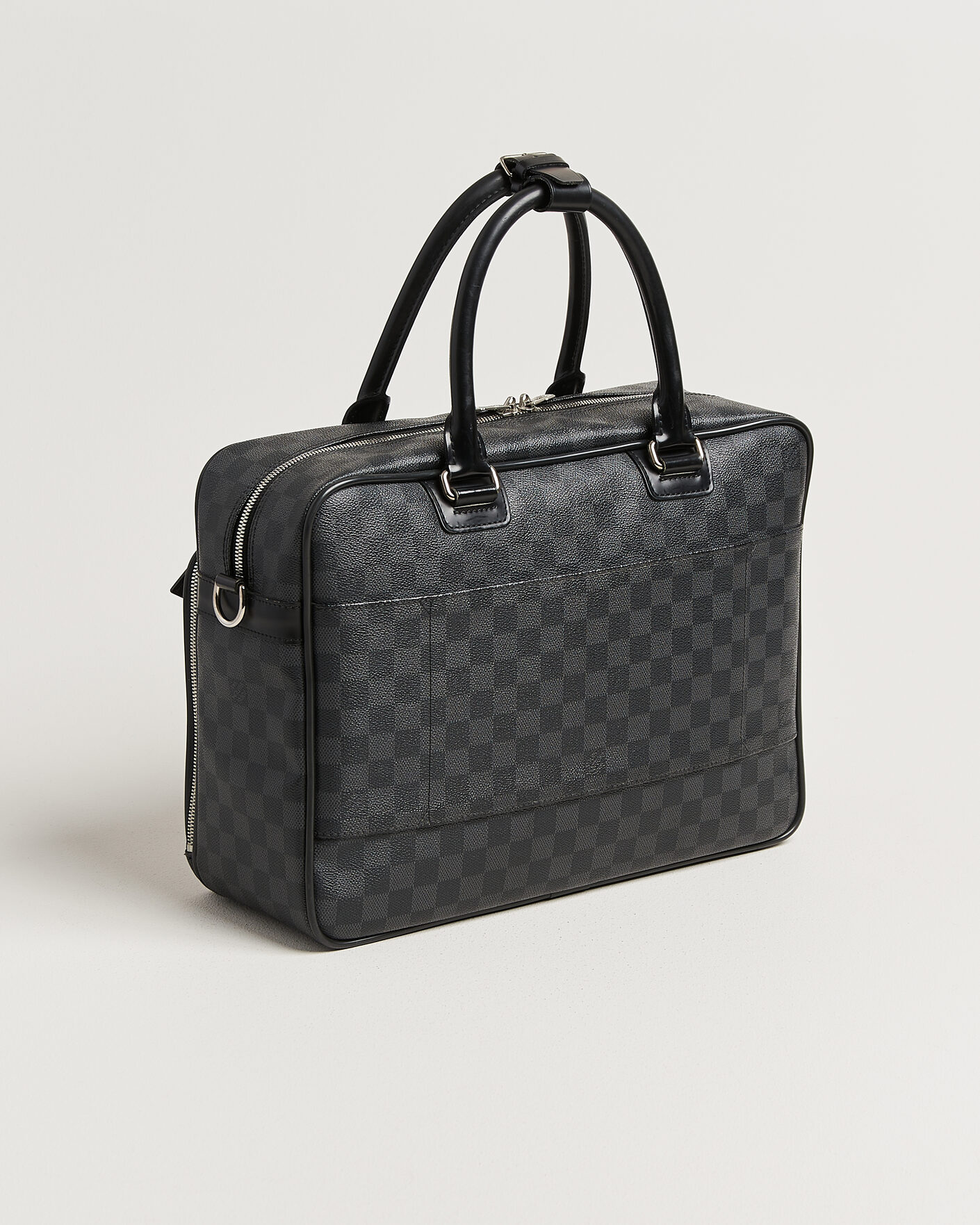 Herre | Pre-Owned & Vintage Bags | Louis Vuitton Pre-Owned | Agal Bag Damier Graphite