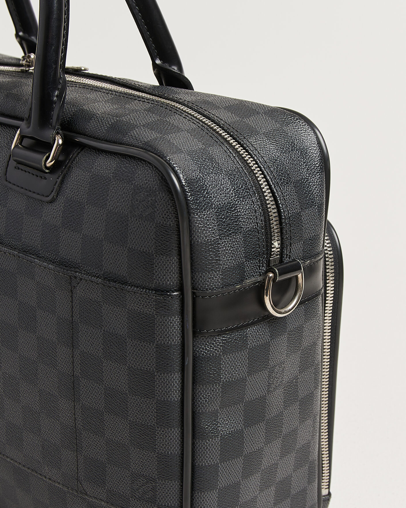 Herre | Pre-Owned & Vintage Bags | Louis Vuitton Pre-Owned | Agal Bag Damier Graphite