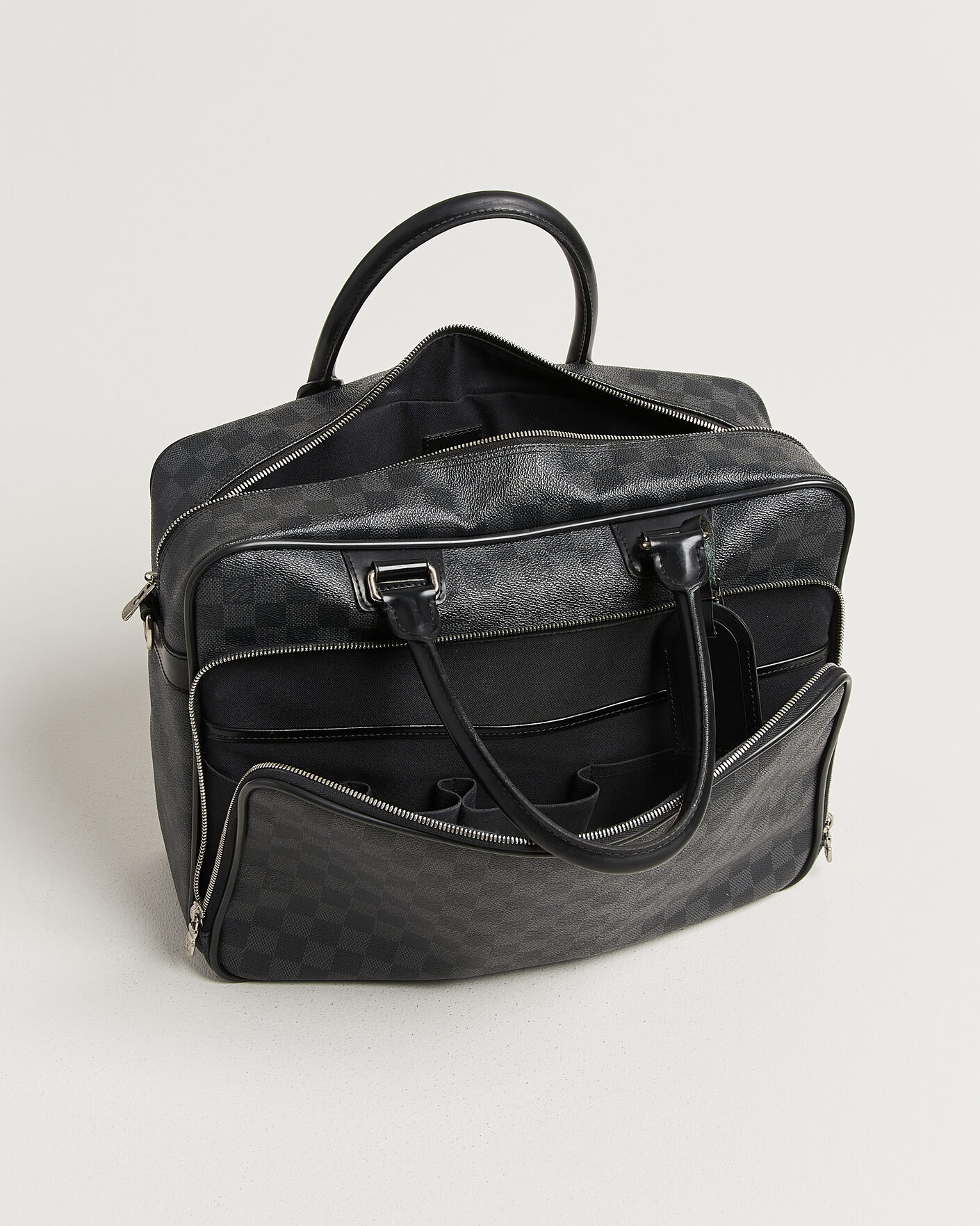 Herre | Pre-Owned & Vintage Bags | Louis Vuitton Pre-Owned | Agal Bag Damier Graphite