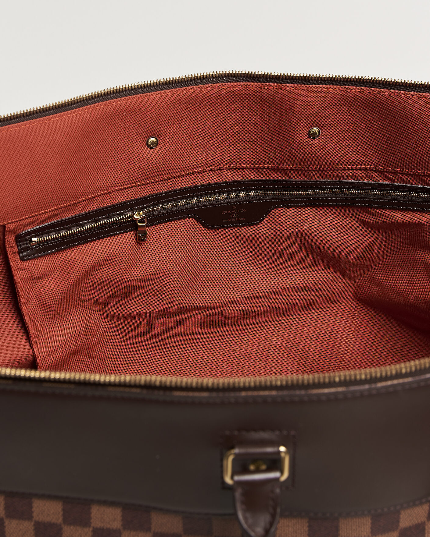 Herre | Pre-Owned & Vintage Bags | Louis Vuitton Pre-Owned | Greenwich GM Travel Bag Damier Ebene