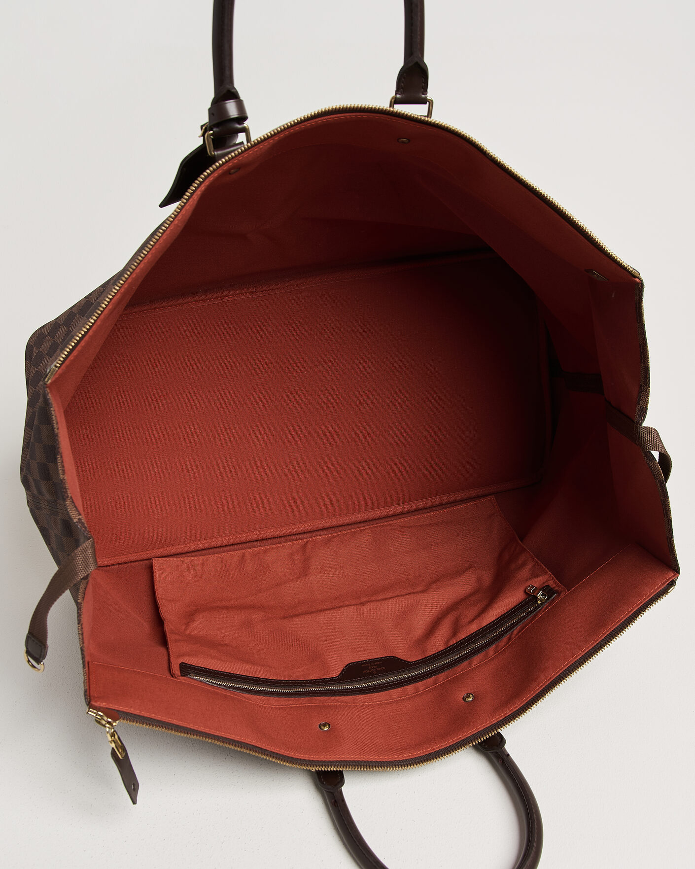 Herre | Pre-Owned & Vintage Bags | Louis Vuitton Pre-Owned | Greenwich GM Travel Bag Damier Ebene