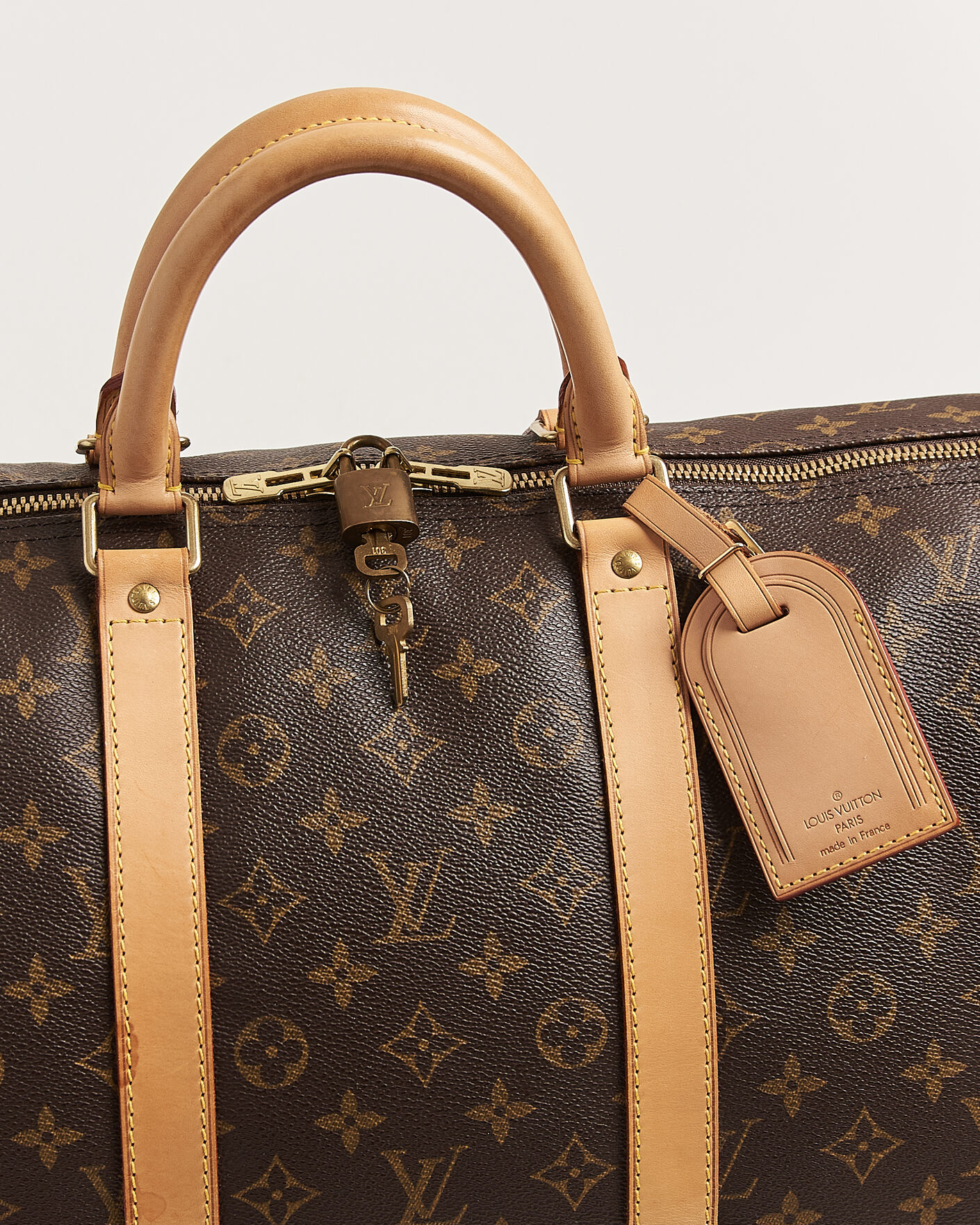 Herre | Pre-Owned & Vintage Bags | Louis Vuitton Pre-Owned | Keepall 55 Bandouliére Monogram