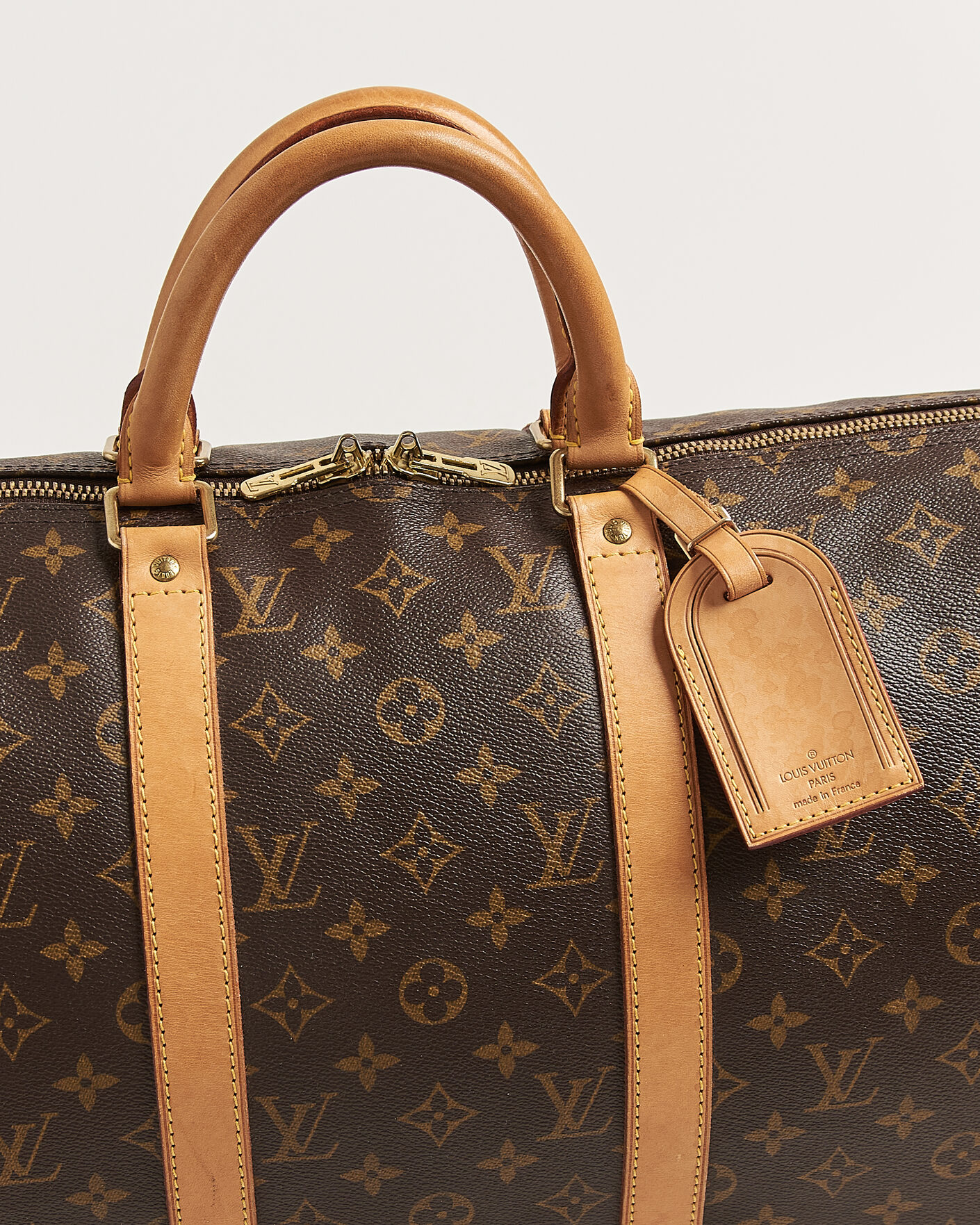 Herre | Pre-Owned & Vintage Bags | Louis Vuitton Pre-Owned | Keepall 50 Bandouliére Monogram