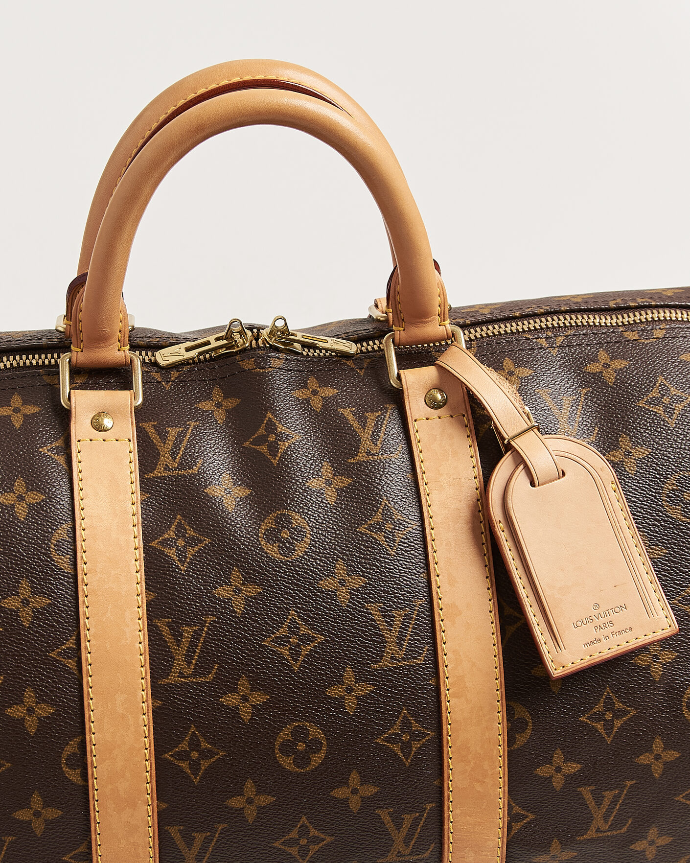Herre | Pre-Owned & Vintage Bags | Louis Vuitton Pre-Owned | Keepall 50 Bandouliére Monogram