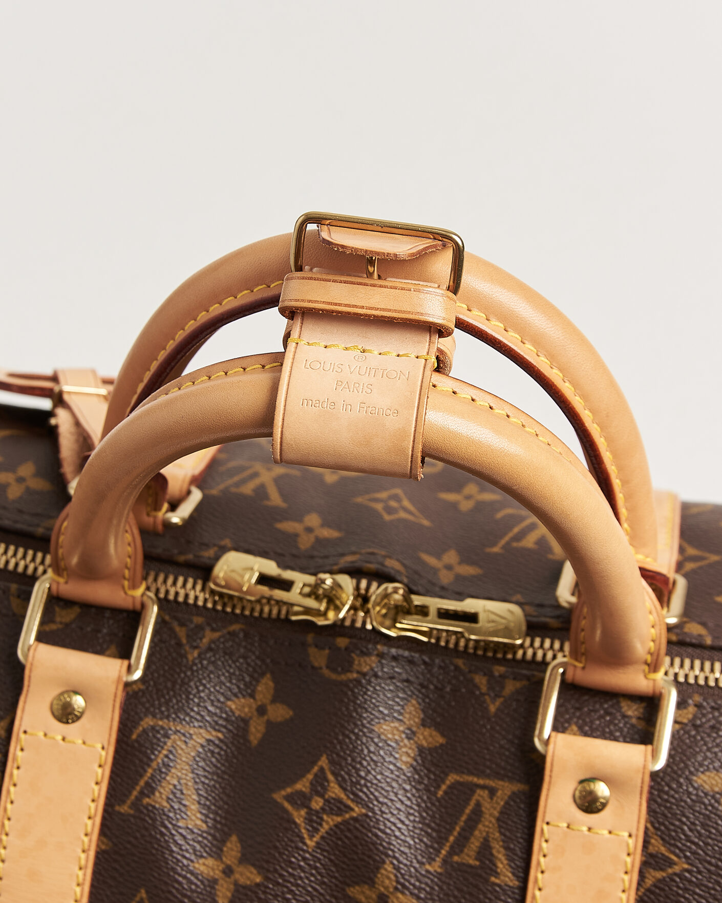 Herre | Pre-Owned & Vintage Bags | Louis Vuitton Pre-Owned | Keepall 50 Bandouliére Monogram