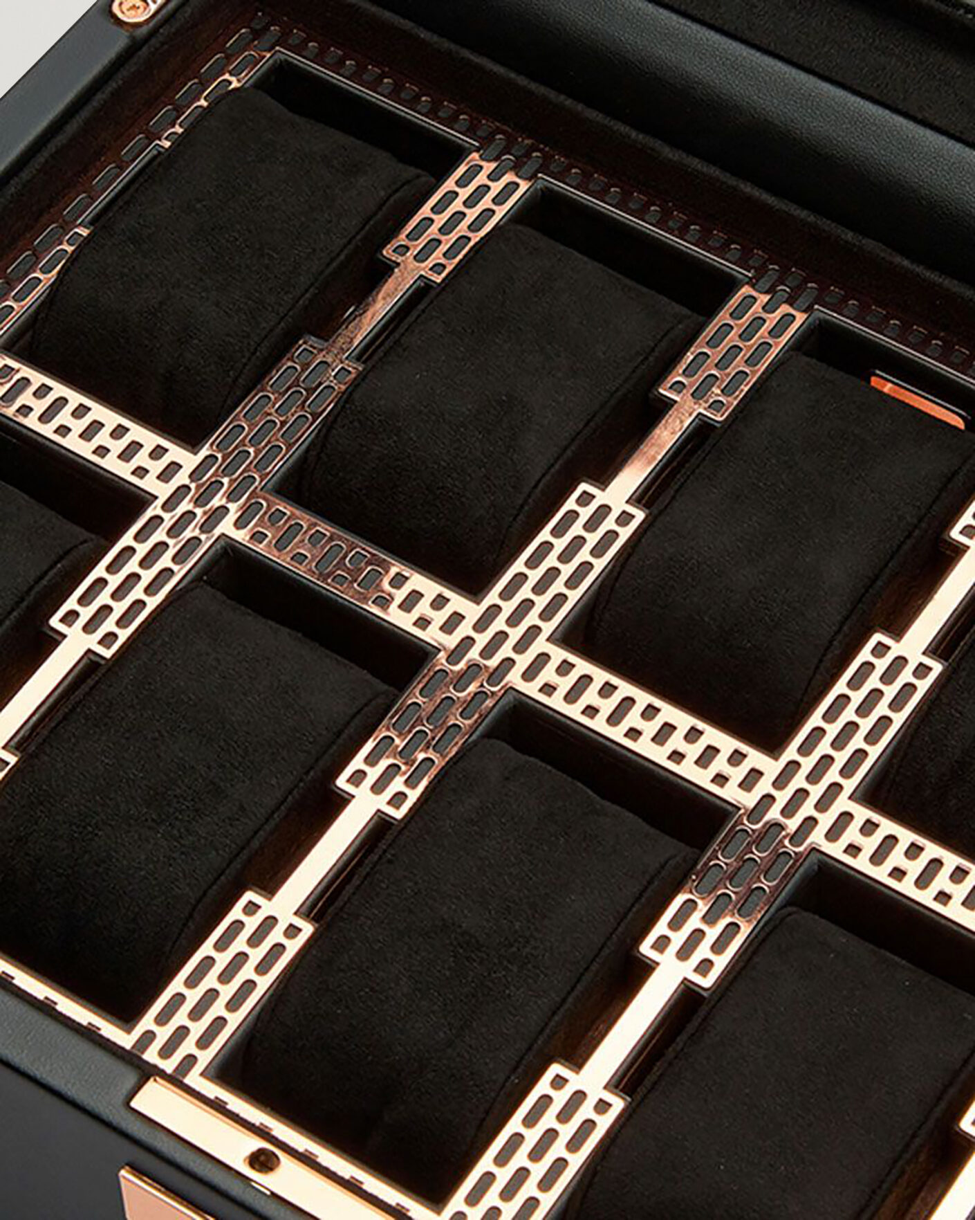 Herre | Ure- & smykkeæsker | WOLF | Axis 10-Piece Watch Box Copper