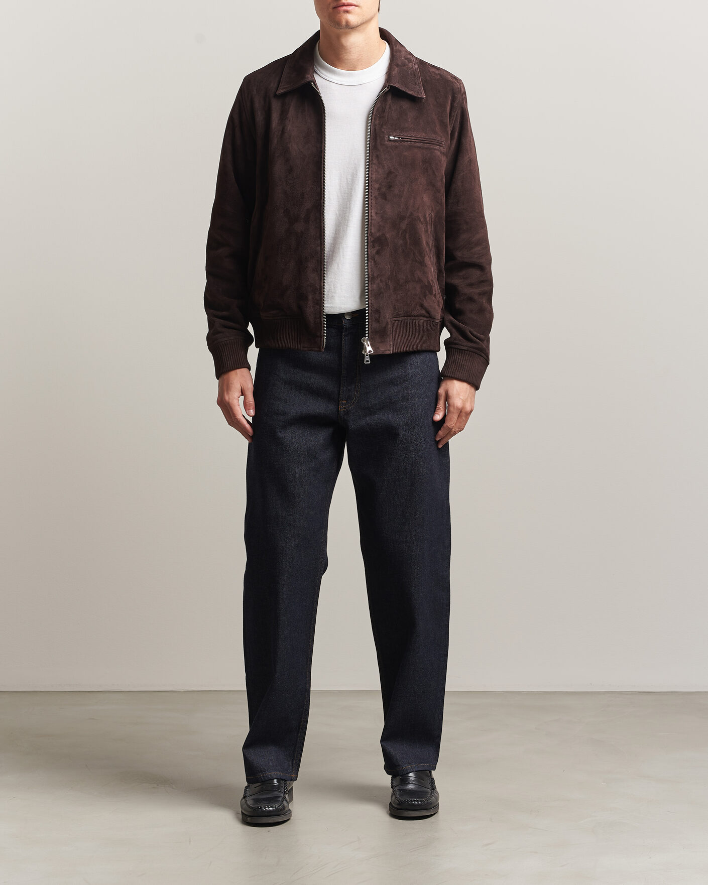 Herre | Jakker | NN07 | Owen Suede Jacket Dusky Port