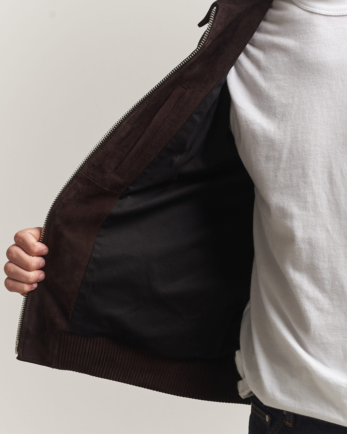Herre | Jakker | NN07 | Owen Suede Jacket Dusky Port