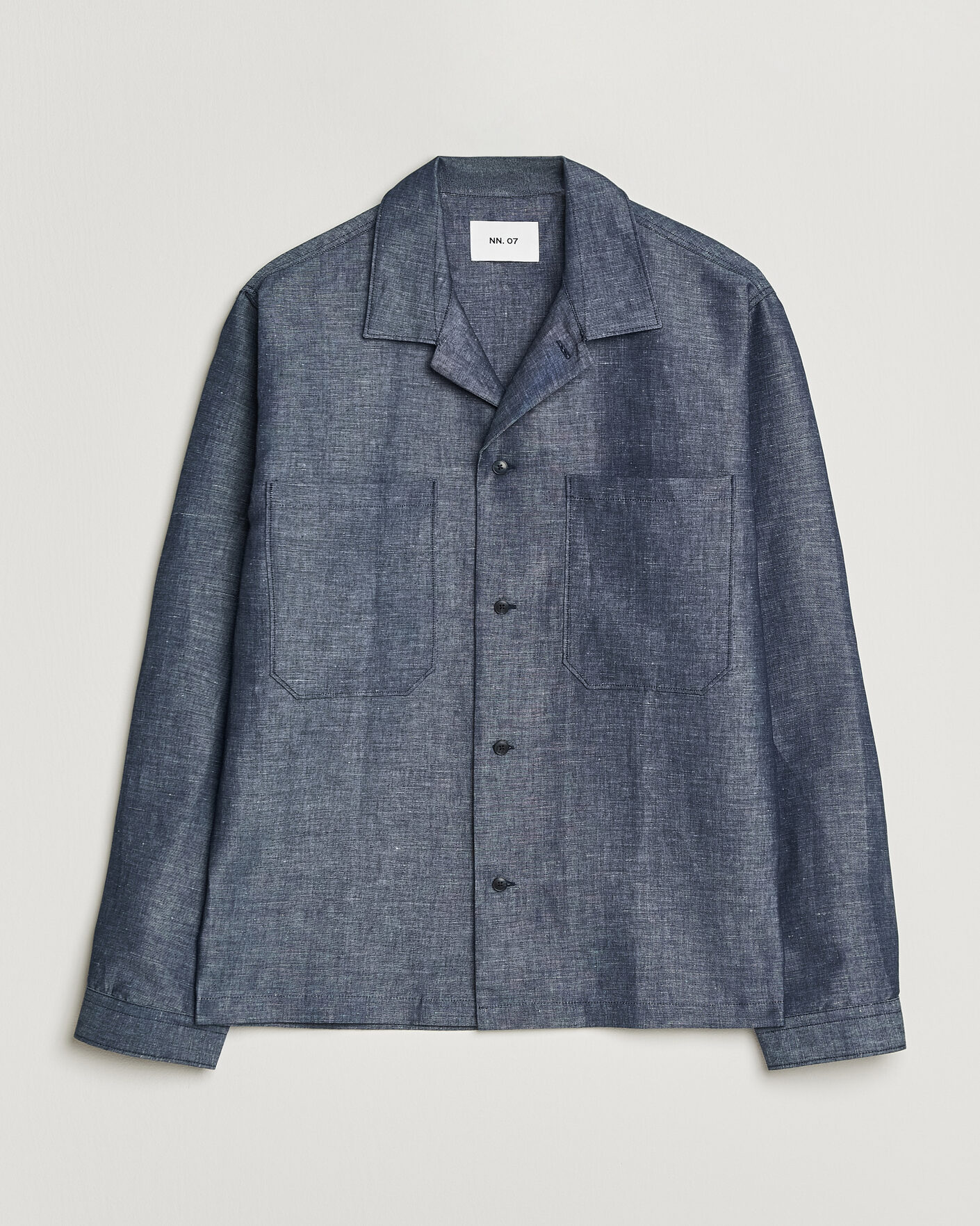 Herre | Skjorter | NN07 | Rob Denim Overshirt Raw Indigo