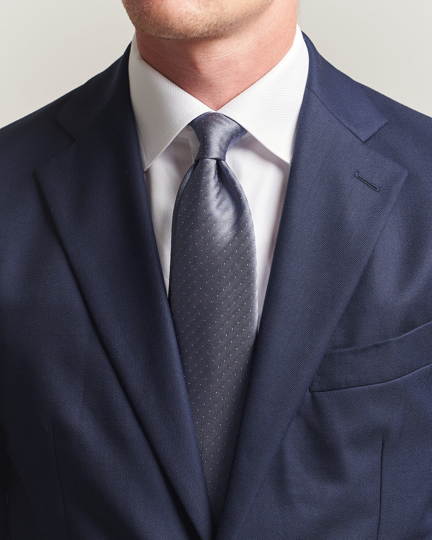 Herre | Slips | Brioni | Jacquard Dot Silk Tie Light Blue