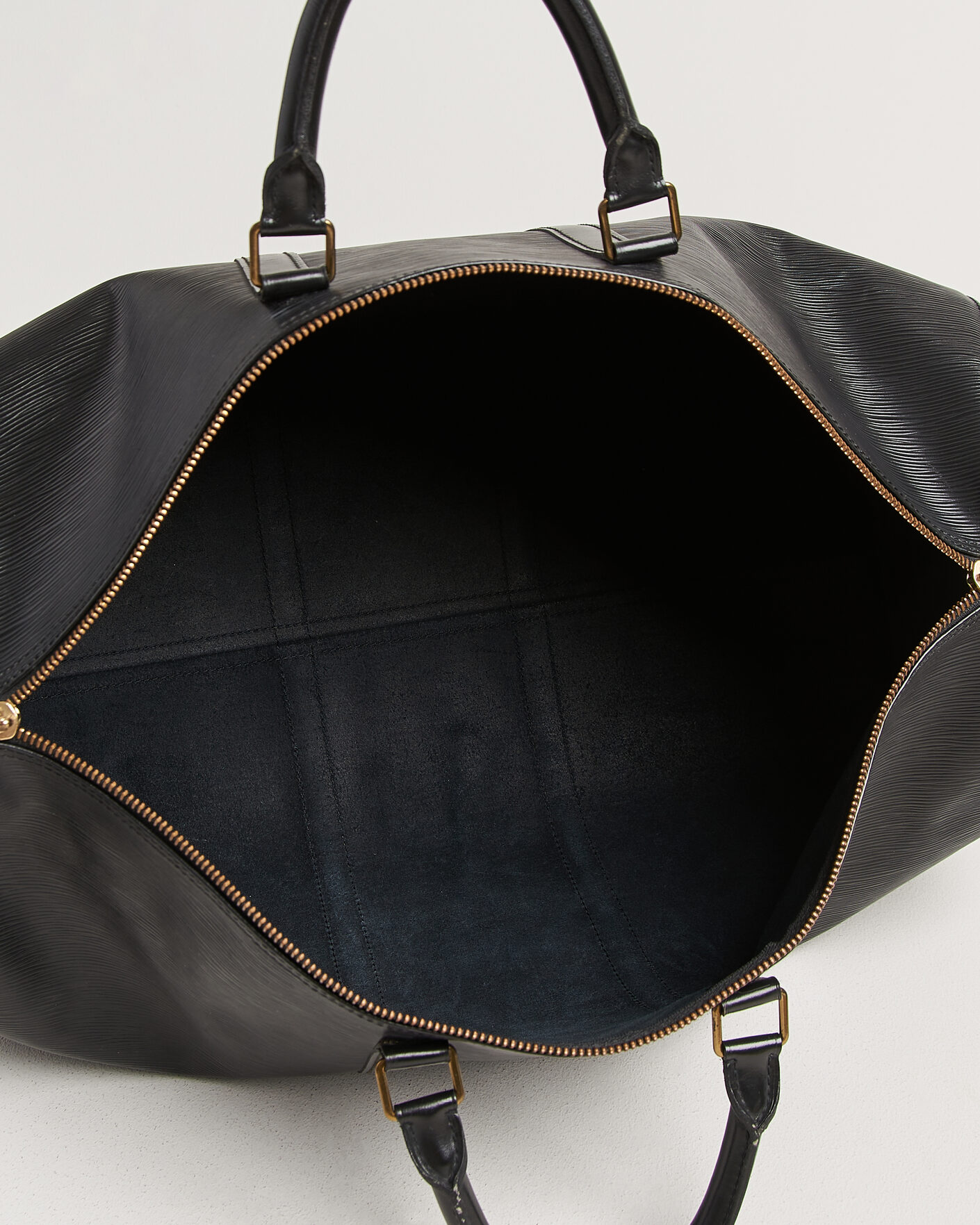 Herre | Pre-Owned & Vintage Bags | Louis Vuitton Pre-Owned | Keepall 55 Epi Leather Black