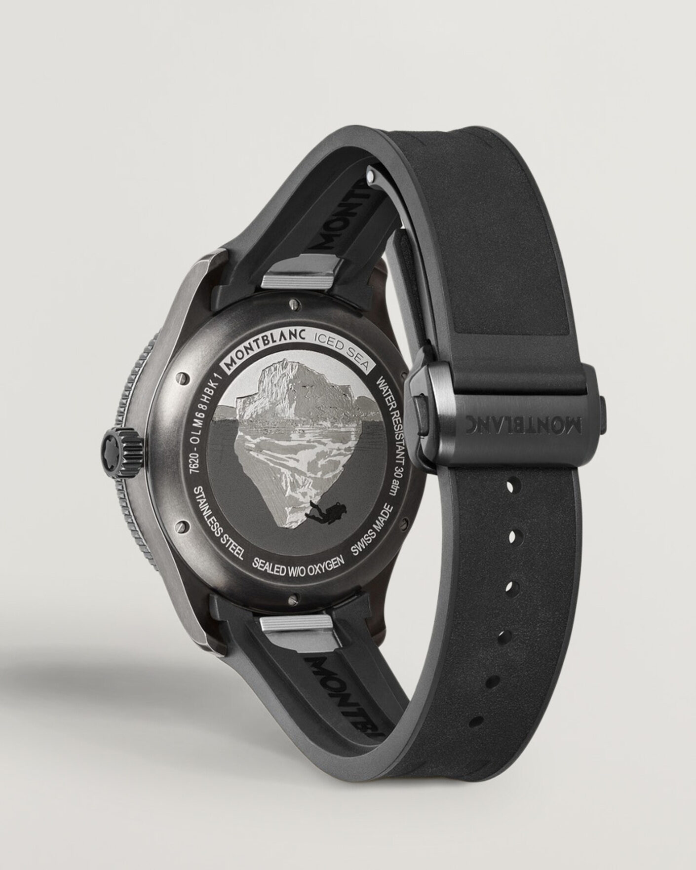 Herre | Montblanc Iced Sea Automatic Date 0 Oxygen Grey | Montblanc | Iced Sea Automatic Date 0 Oxygen Grey