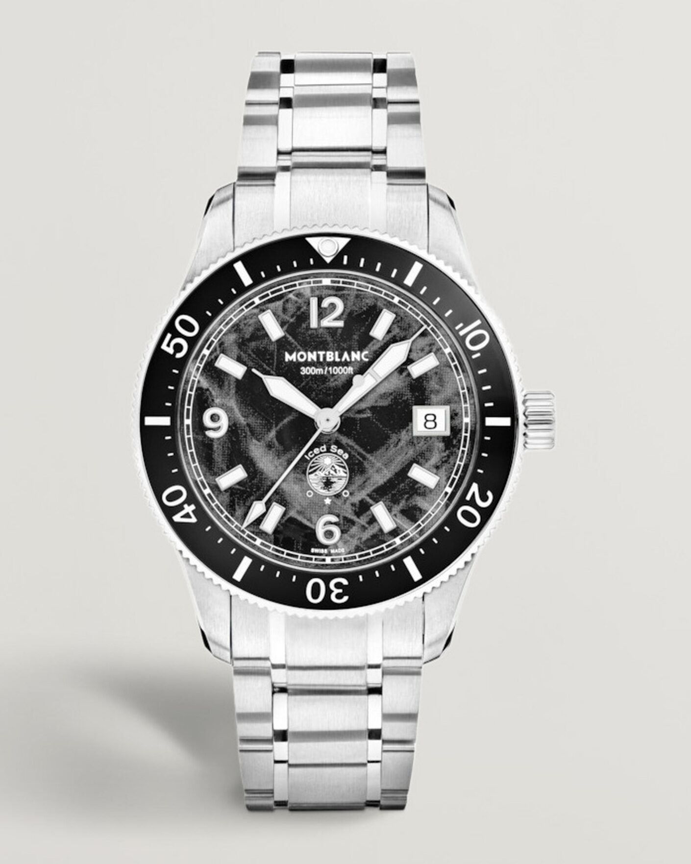 Herre | Montblanc Iced Sea Automatic Date 0 Oxygen Black | Montblanc | Iced Sea Automatic Date 0 Oxygen Black