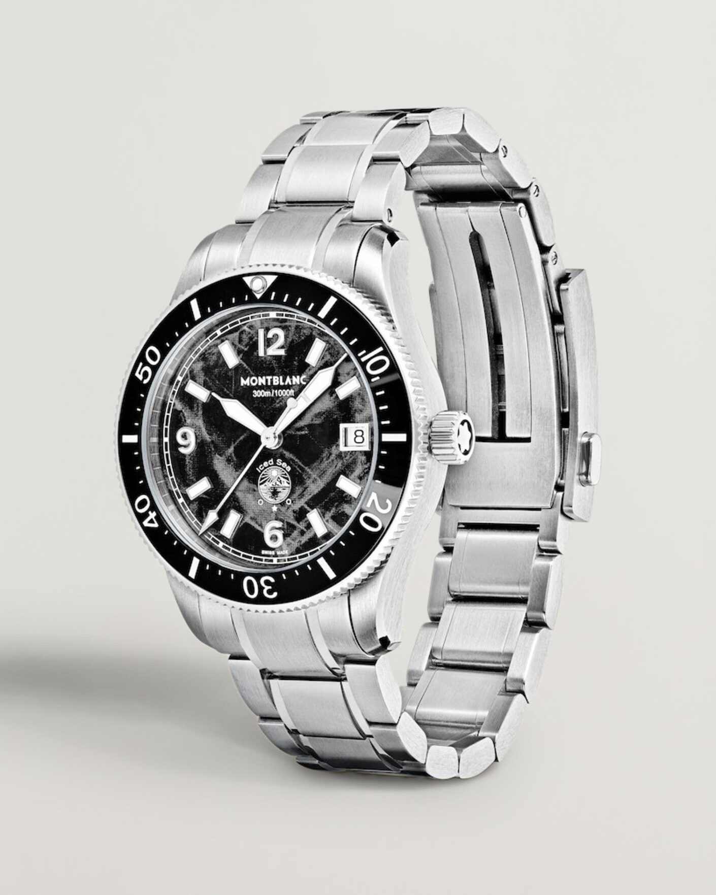 Herre | Montblanc Iced Sea Automatic Date 0 Oxygen Black | Montblanc | Iced Sea Automatic Date 0 Oxygen Black
