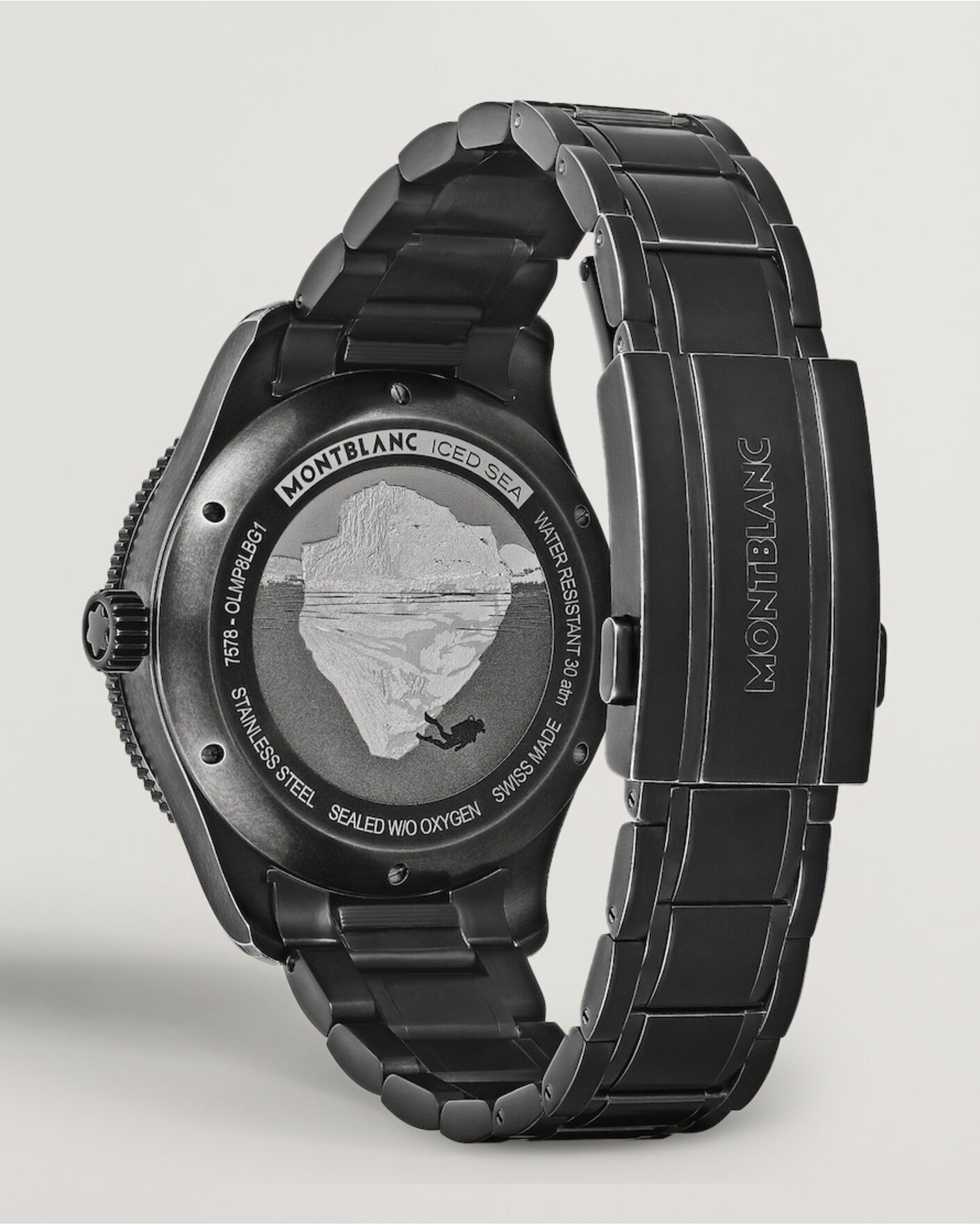 Herre | Montblanc Iced Sea Automatic Date 0 Oxygen Grey | Montblanc | Iced Sea Automatic Date 0 Oxygen Grey