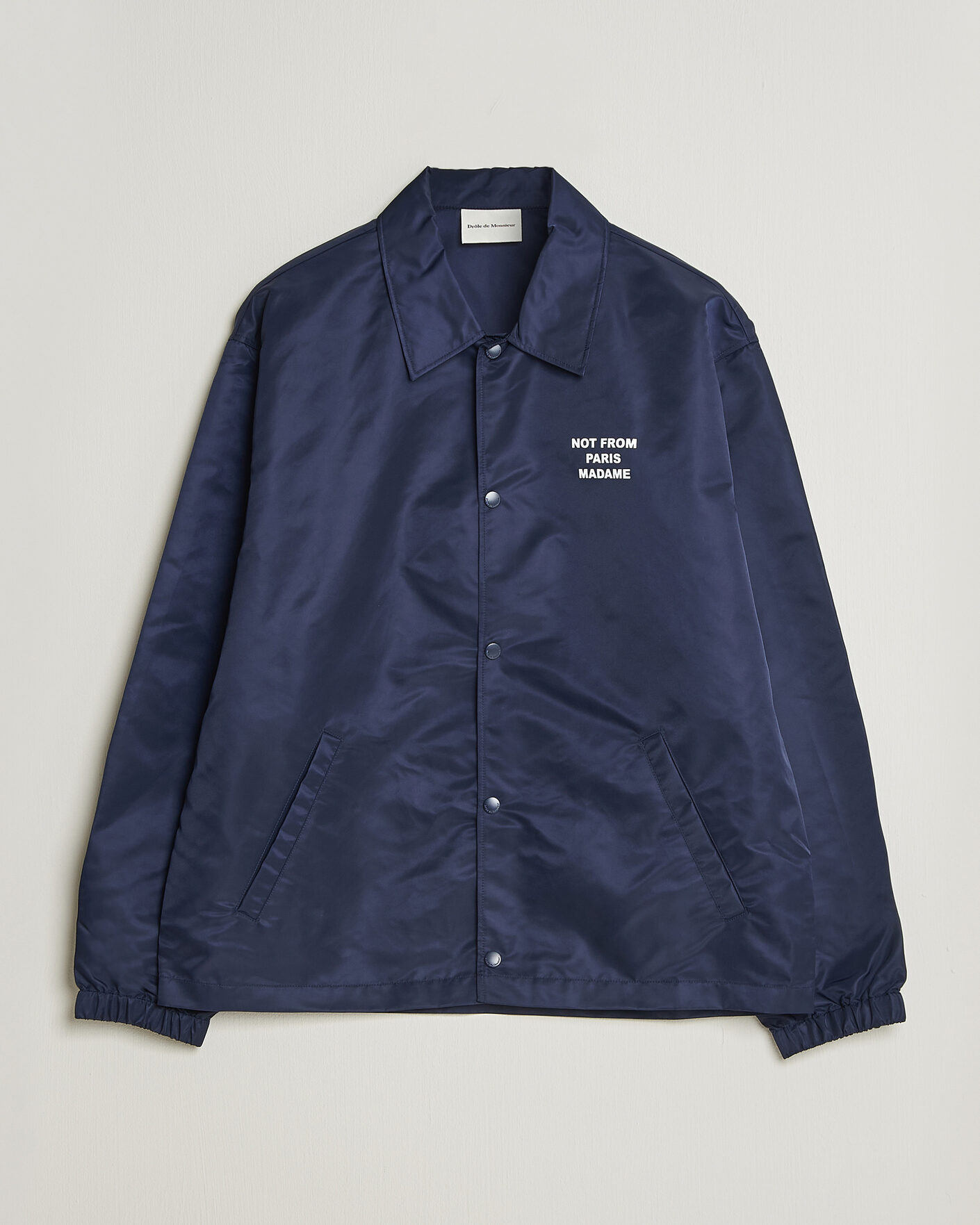 Herre | Jakker | Drôle de Monsieur | La Veste Slogan Jacket Navy
