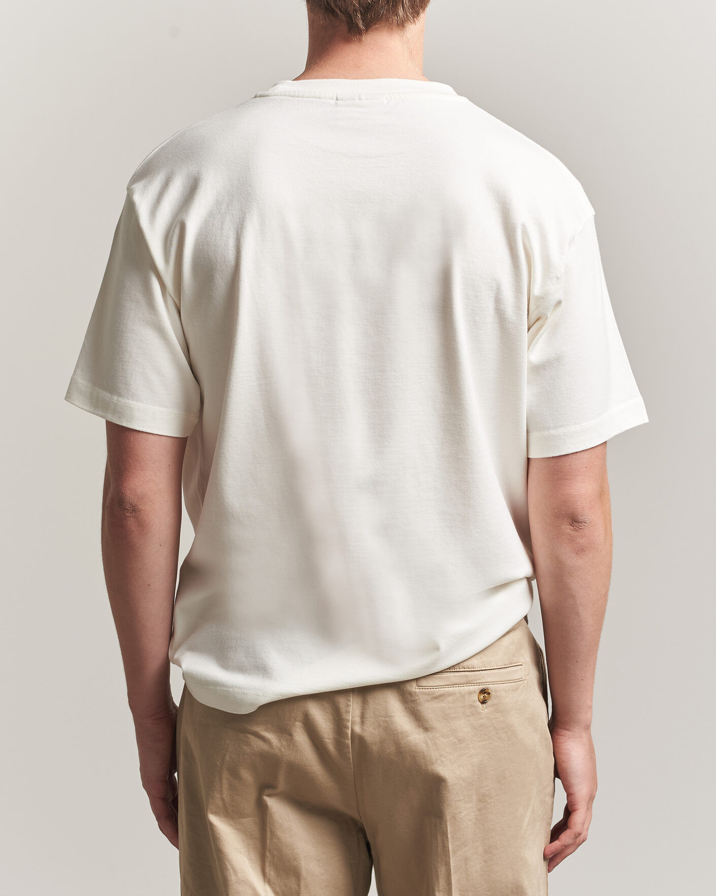 Herre | T-Shirts | Drôle de Monsieur | Porcelaine T-shirt Off White