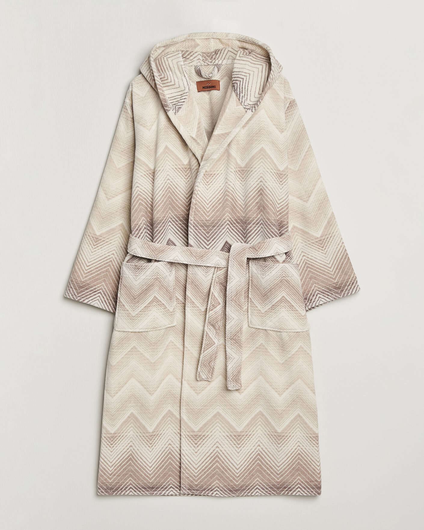 Herre | Pyjamas & Morgenkåber | Missoni Home | Marea Hooded Bathrobe Beige